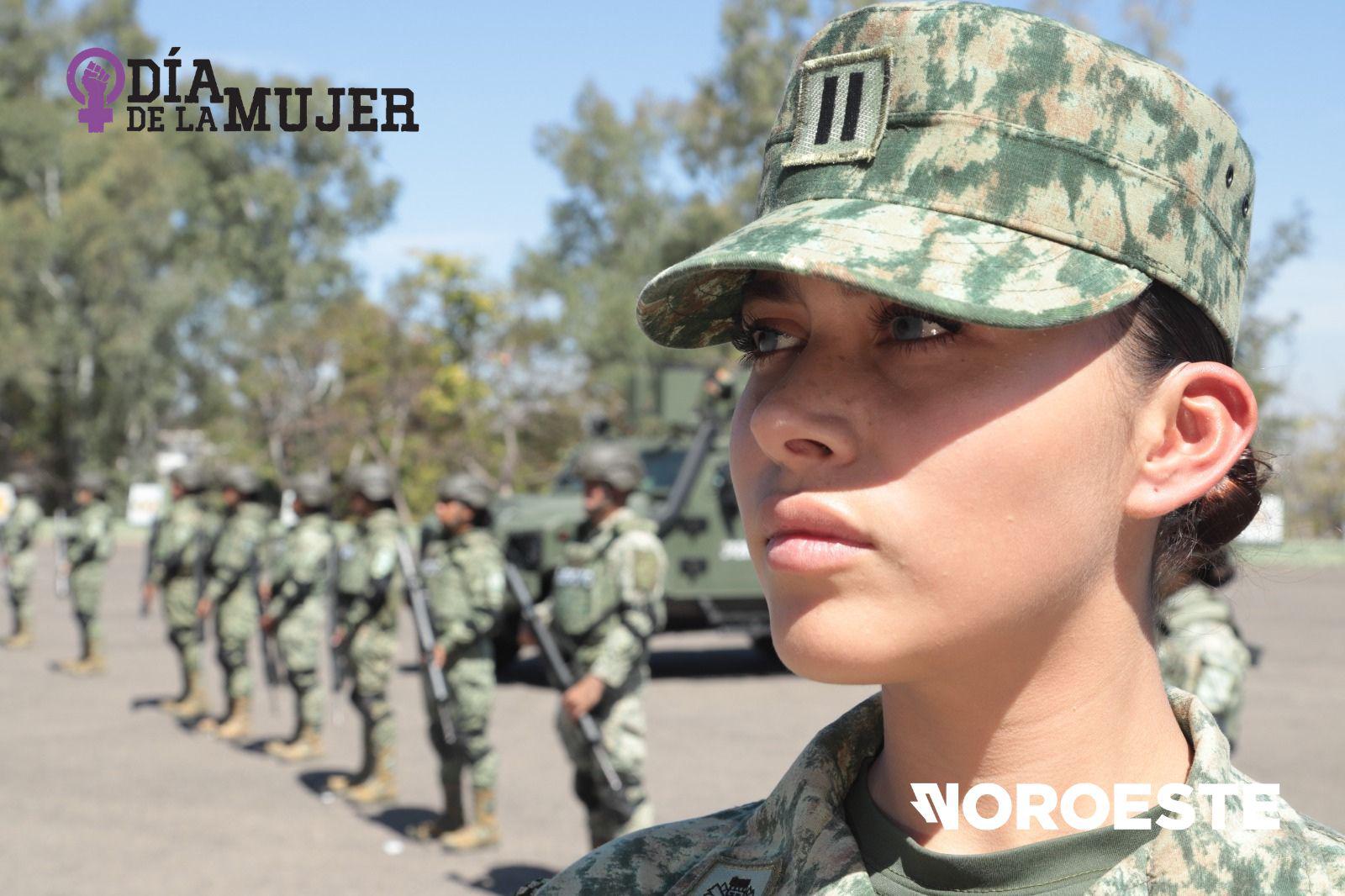 $!Mujeres al servicio de la patria: el engranaje femenino en las fuerzas armadas