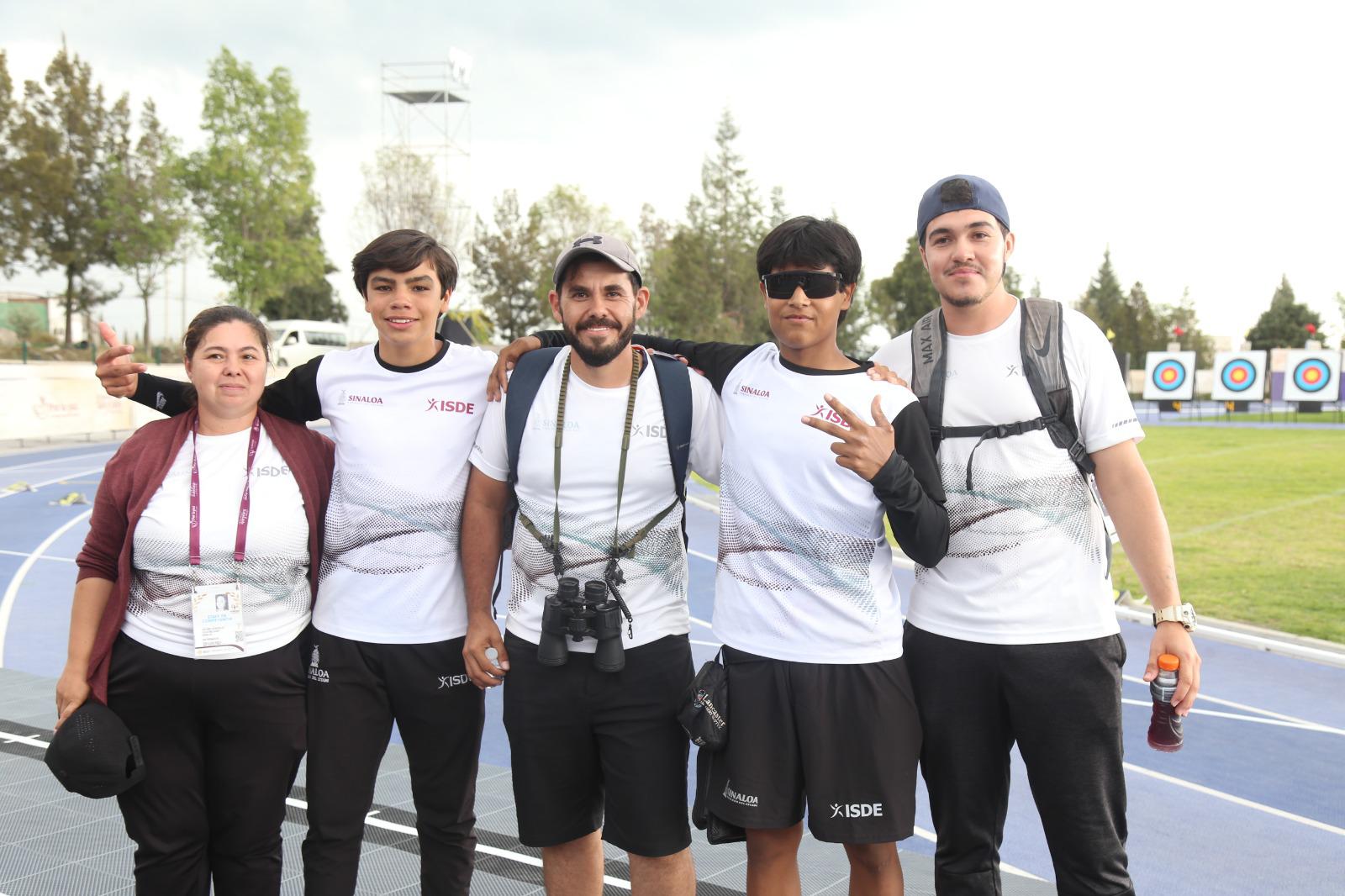 $!Sinaloa suma otro oro y un bronce en la jornada del tiro con arco de la Olimpiada Nacional