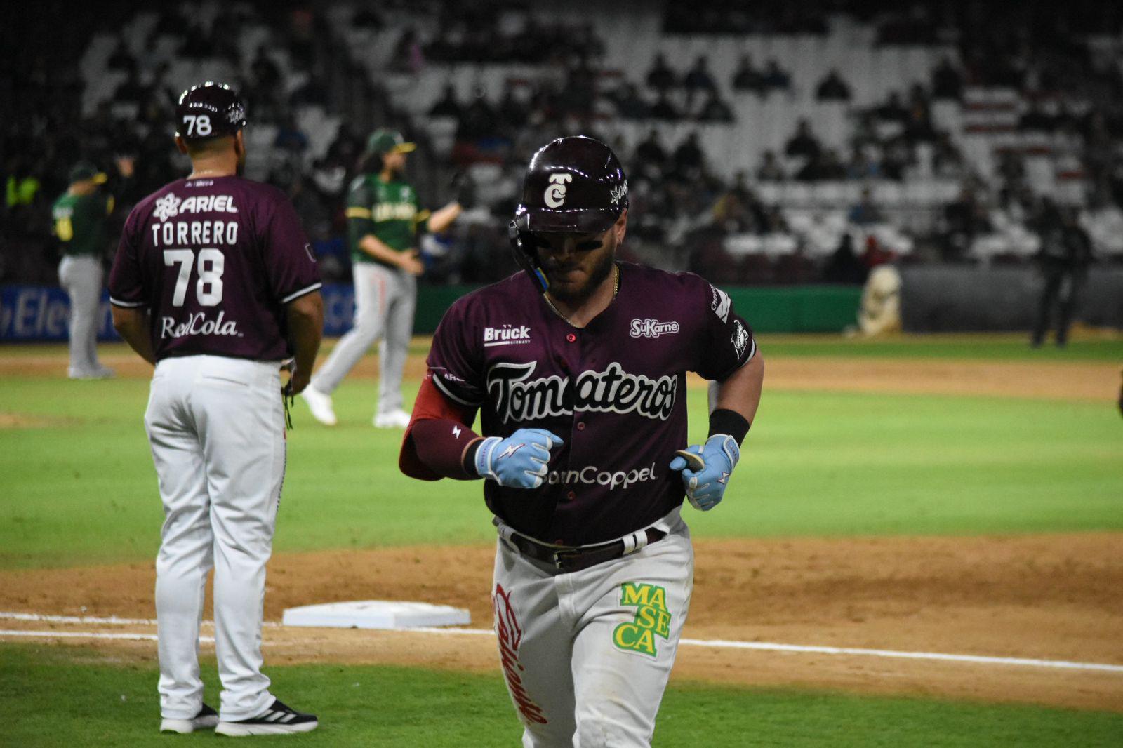 $!Tomateros de Culiacán no puede ante Cañeros en el primero de las semifinales de la LMP
