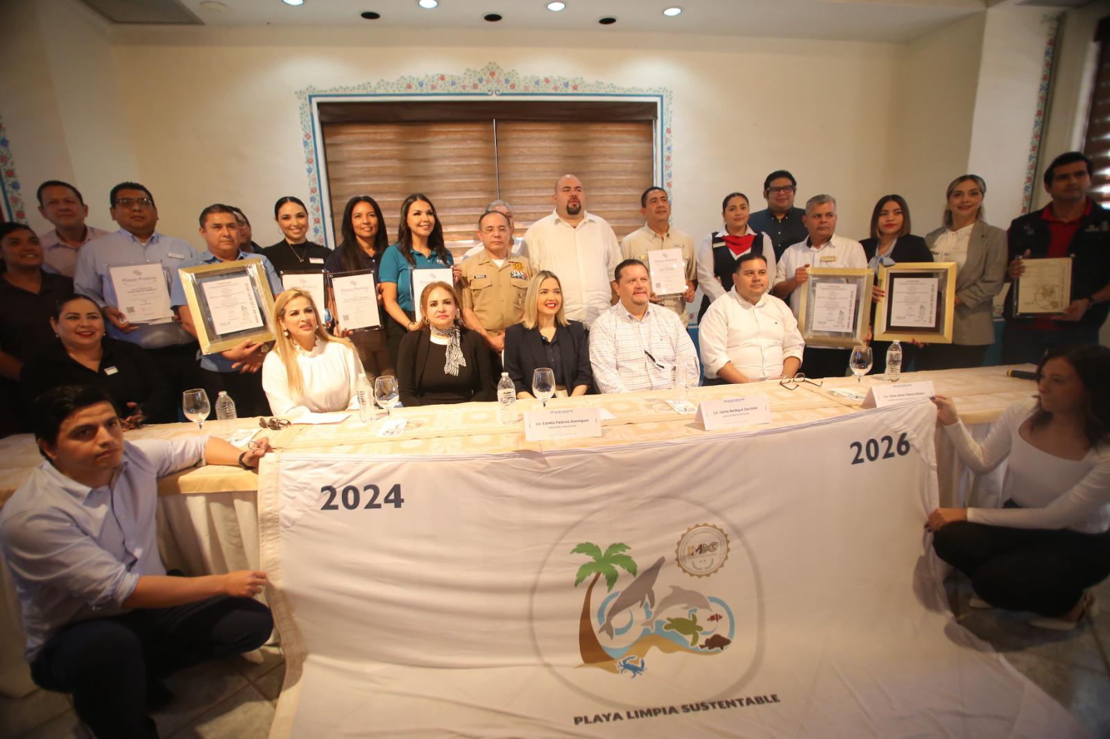 $!Certifican siete playas de Mazatlán