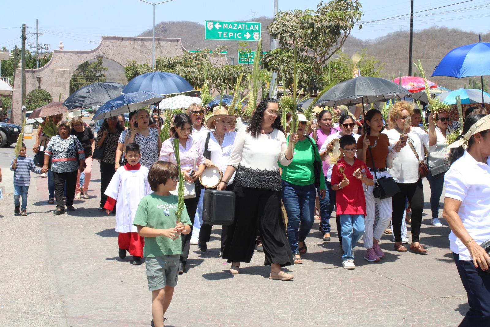 $!Párroco de El Rosario llama a fieles en Domingo de Ramos a vivir ‘santamente’ esta Semana Santa