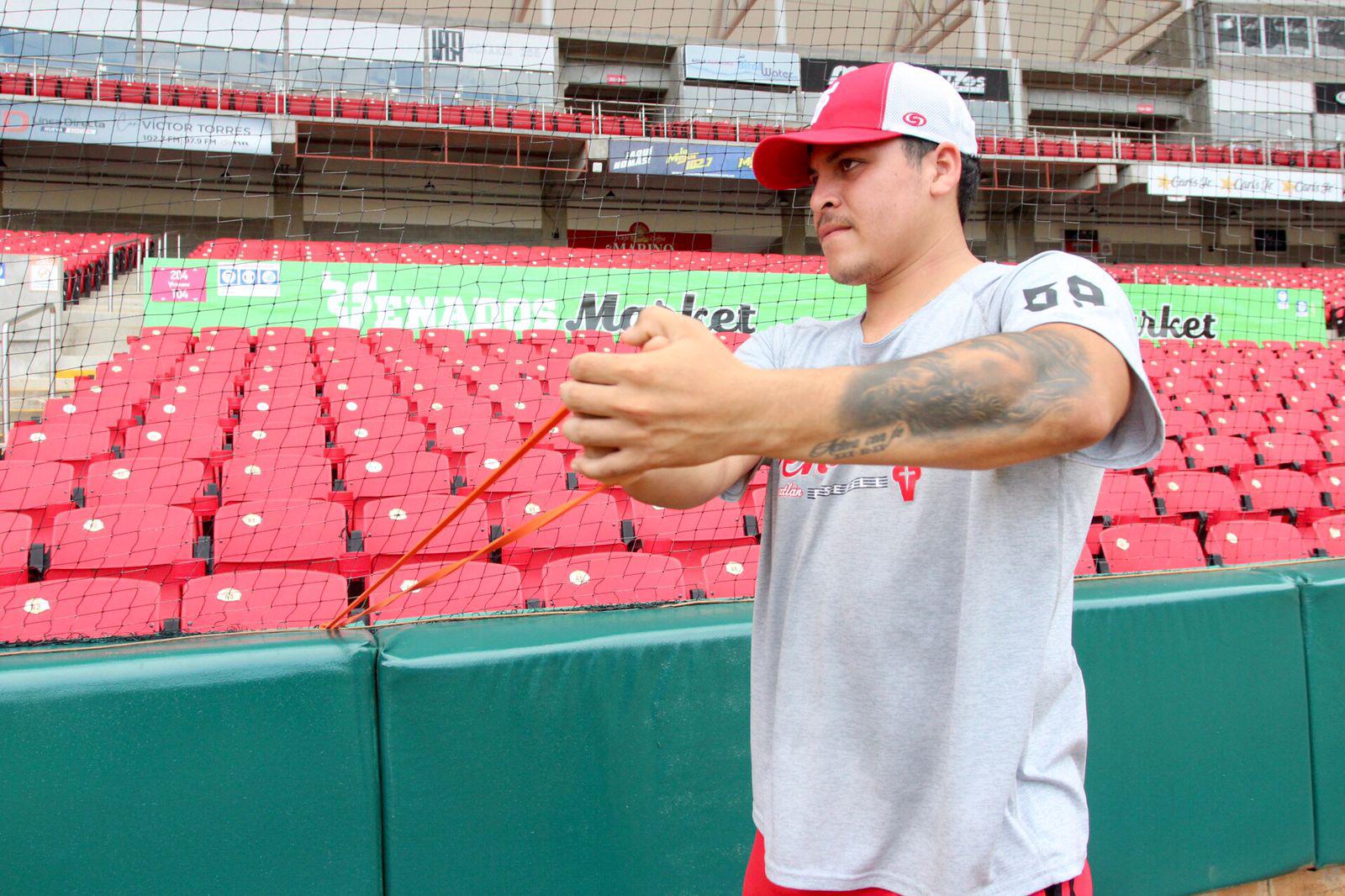 $!Isidro Márquez Jr. espera ser un relevista consistente con Venados de Mazatlán