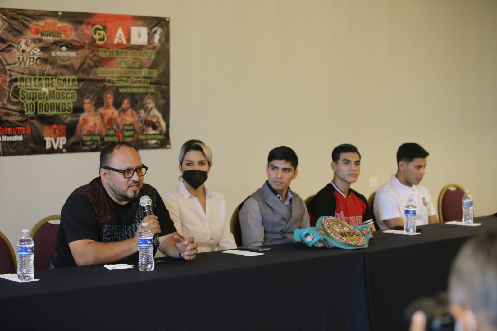 $!Boxeador Pedro ‘Pedrín’ Guevara estelarizará función de fin de año en Mazatlán