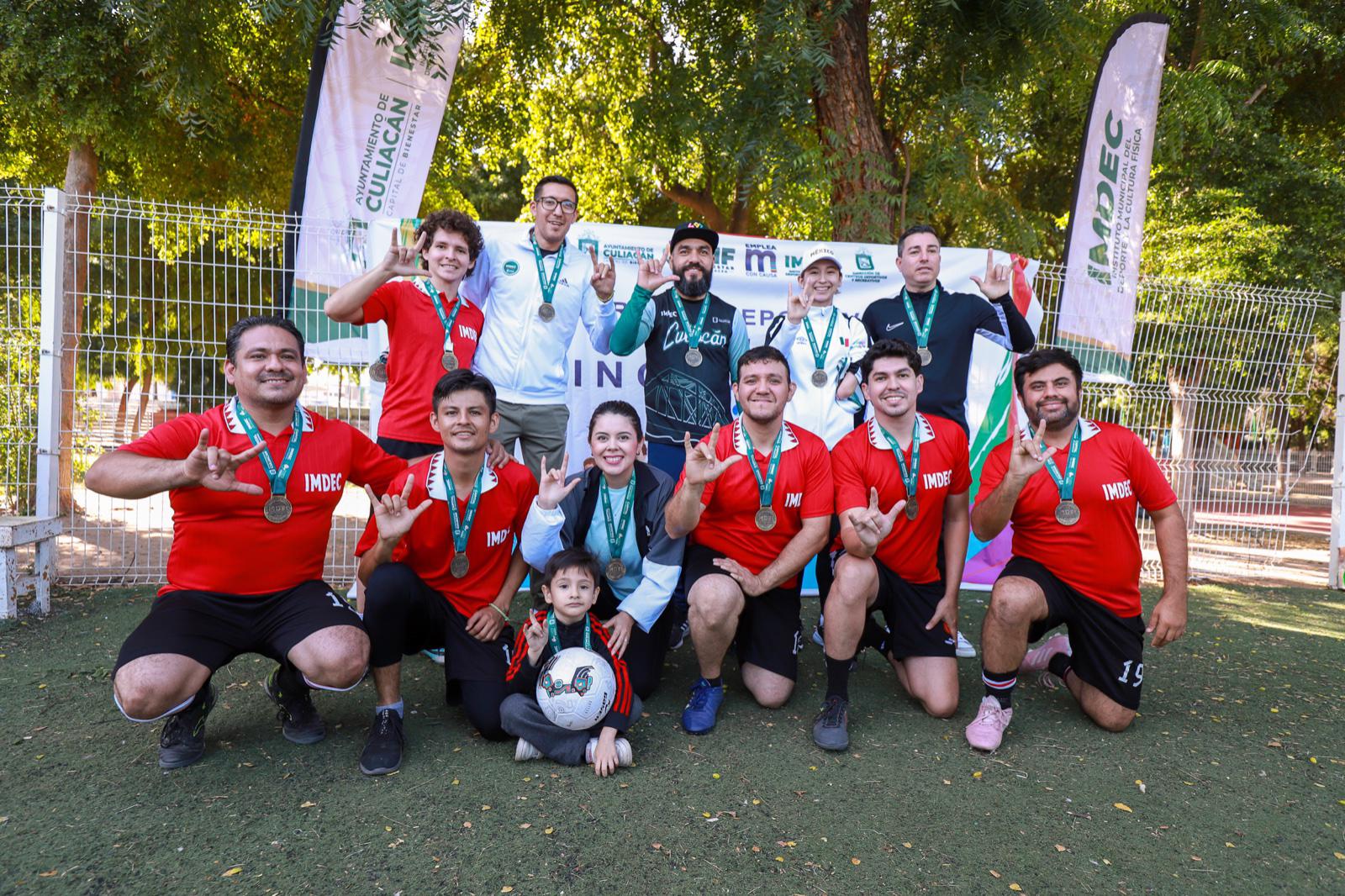 $!Todo un éxito Jornada Deportiva por la Inclusión que organizan Imdec y DIF Bienestar Culiacán