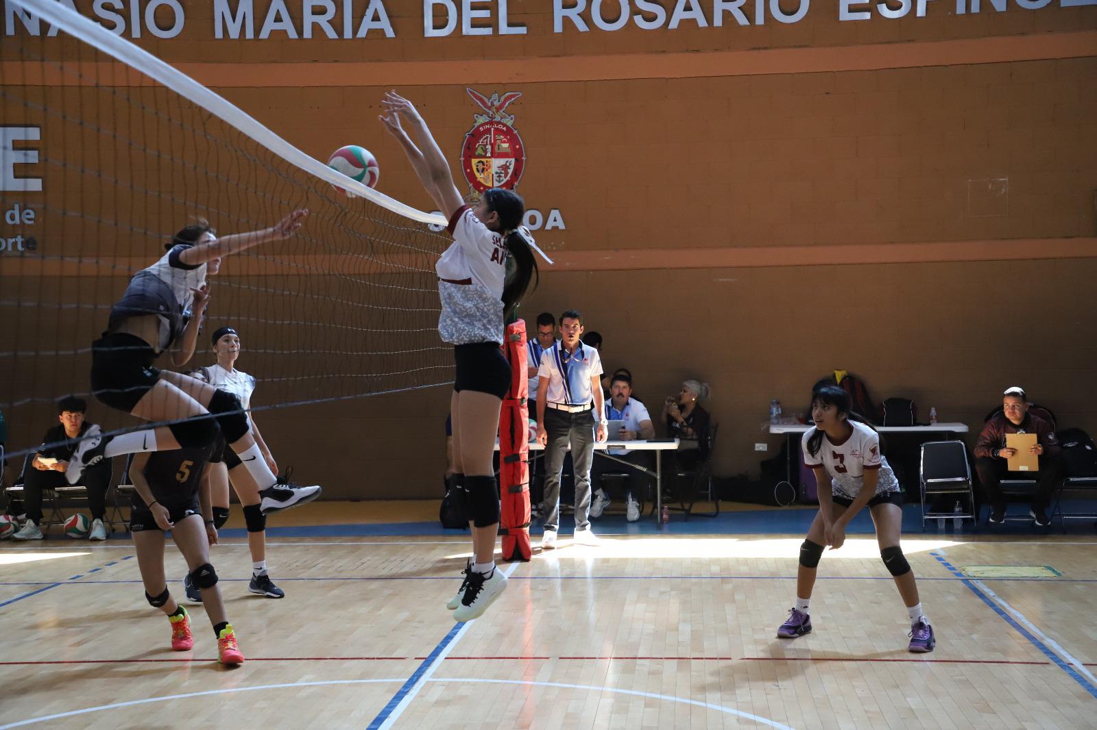 $!Guasave domina voleibol femenil en los estatales