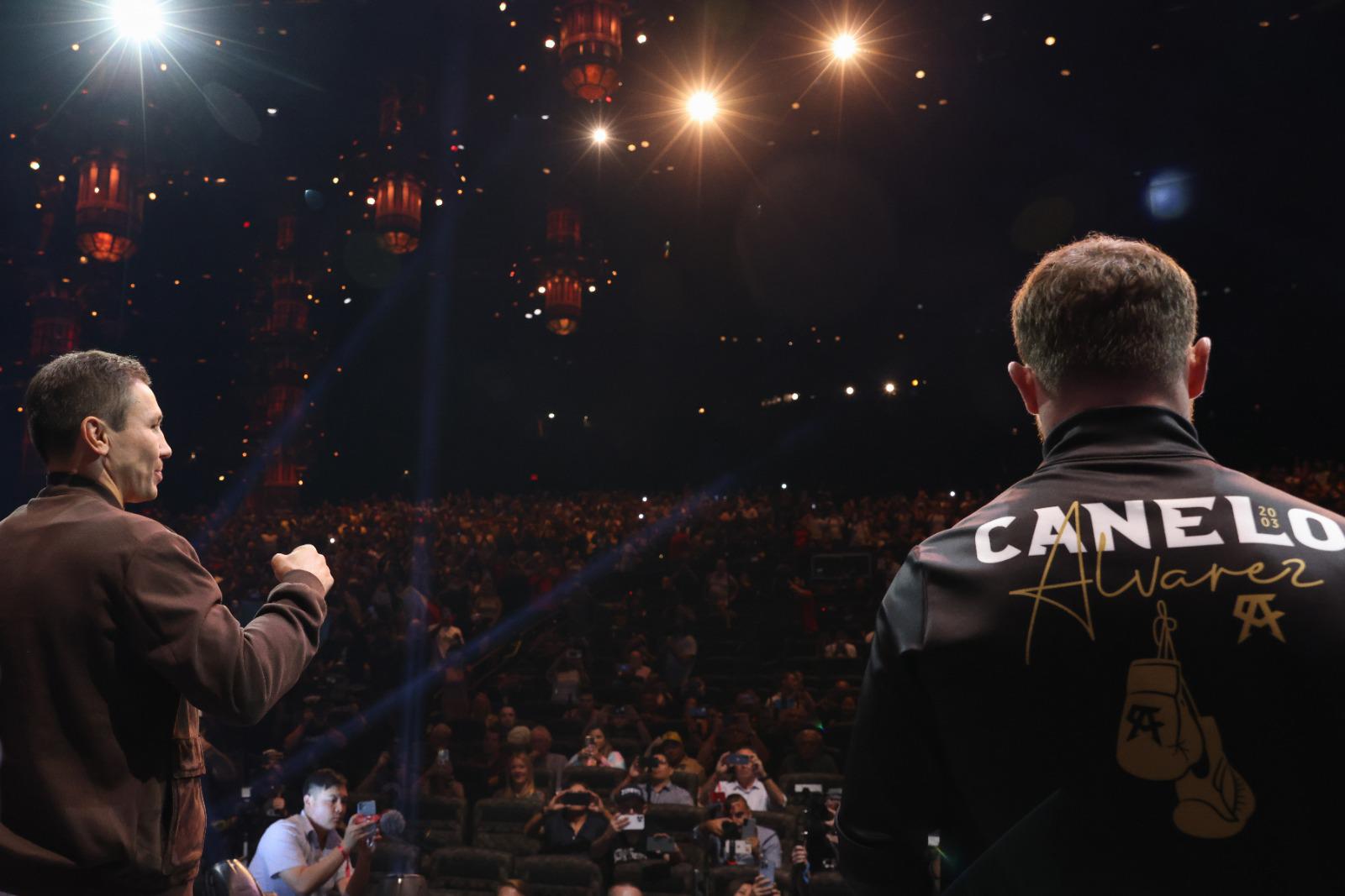 $!Canelo se olvida de los ataques personales y elogia a Golovkin