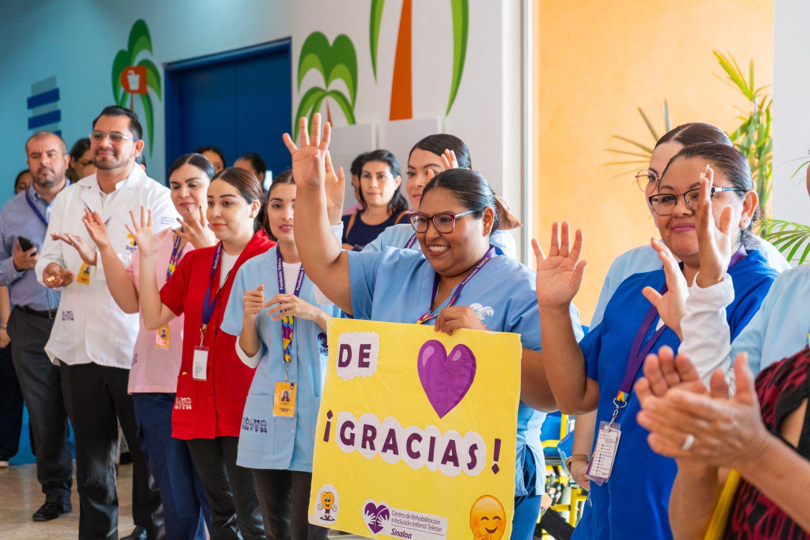 $!Reciben niñas y niños primeros servicios en el CRIT Sinaloa