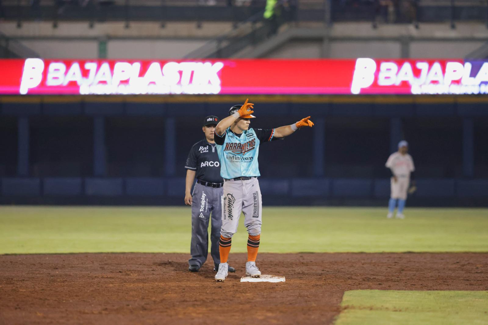 $!De la mano de Oramas, Naranjeros se impone en la frontera