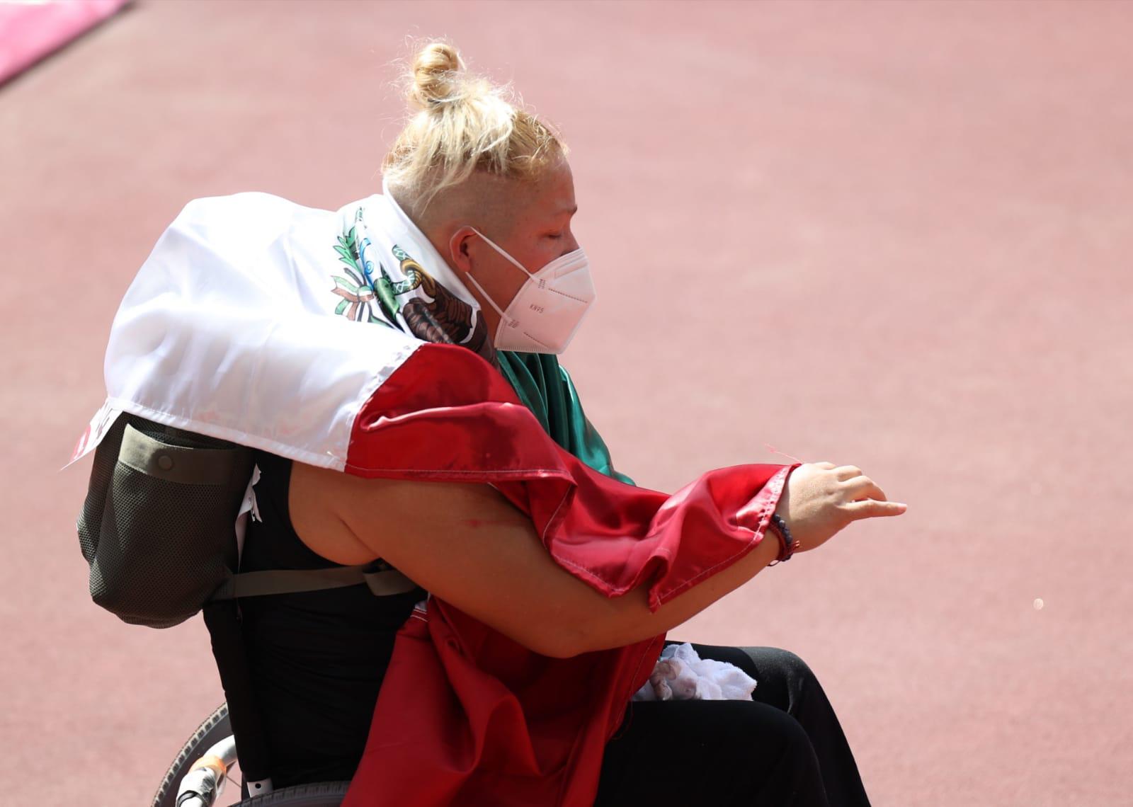 $!‘Lo soñé y lo estoy viviendo’: Rosa María Guerrero, tras conquistar el bronce en los Paralímpicos