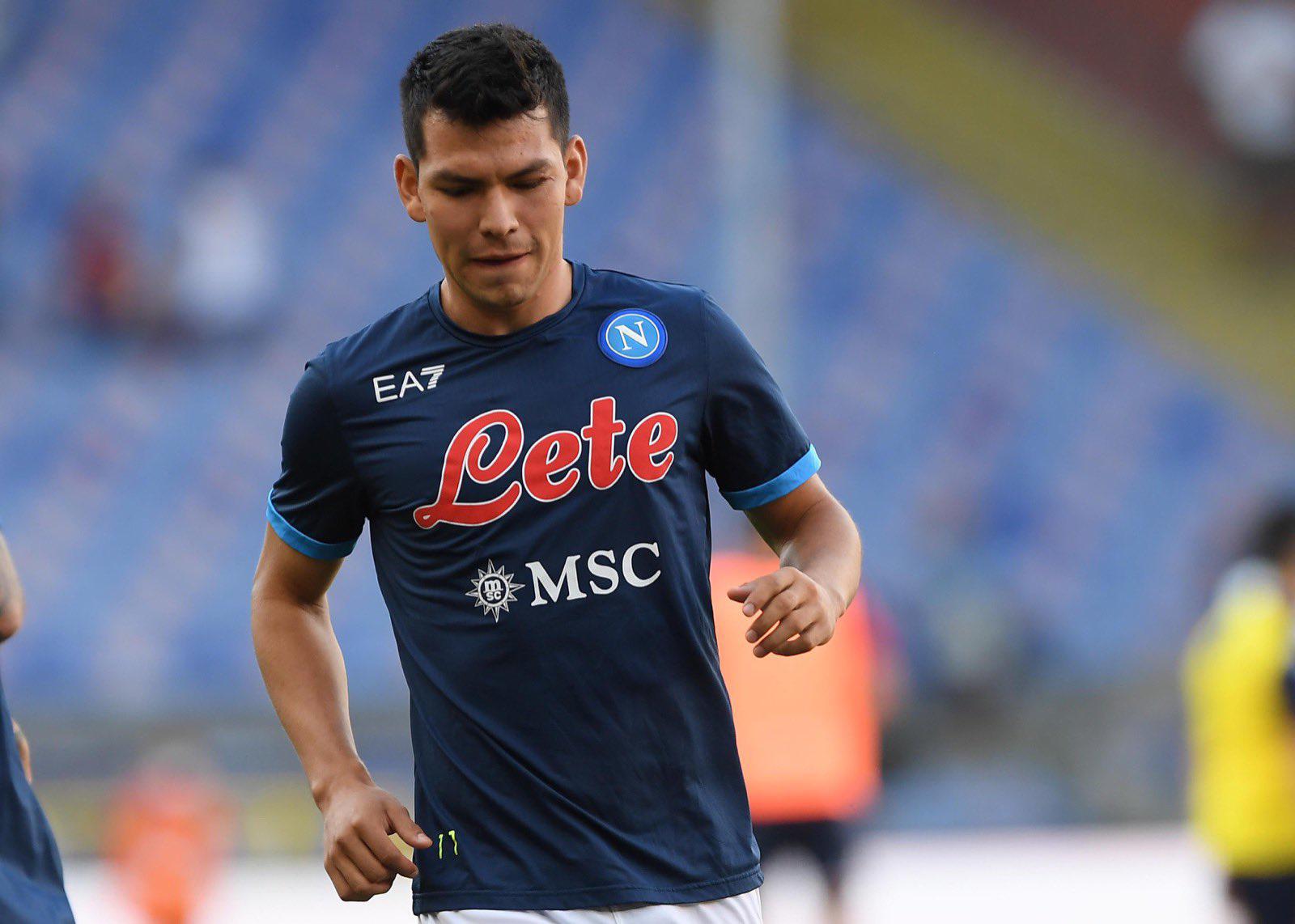 $!Chucky Lozano es titular en la victoria del Napoli ante un Genoa sin Johan Vásquez