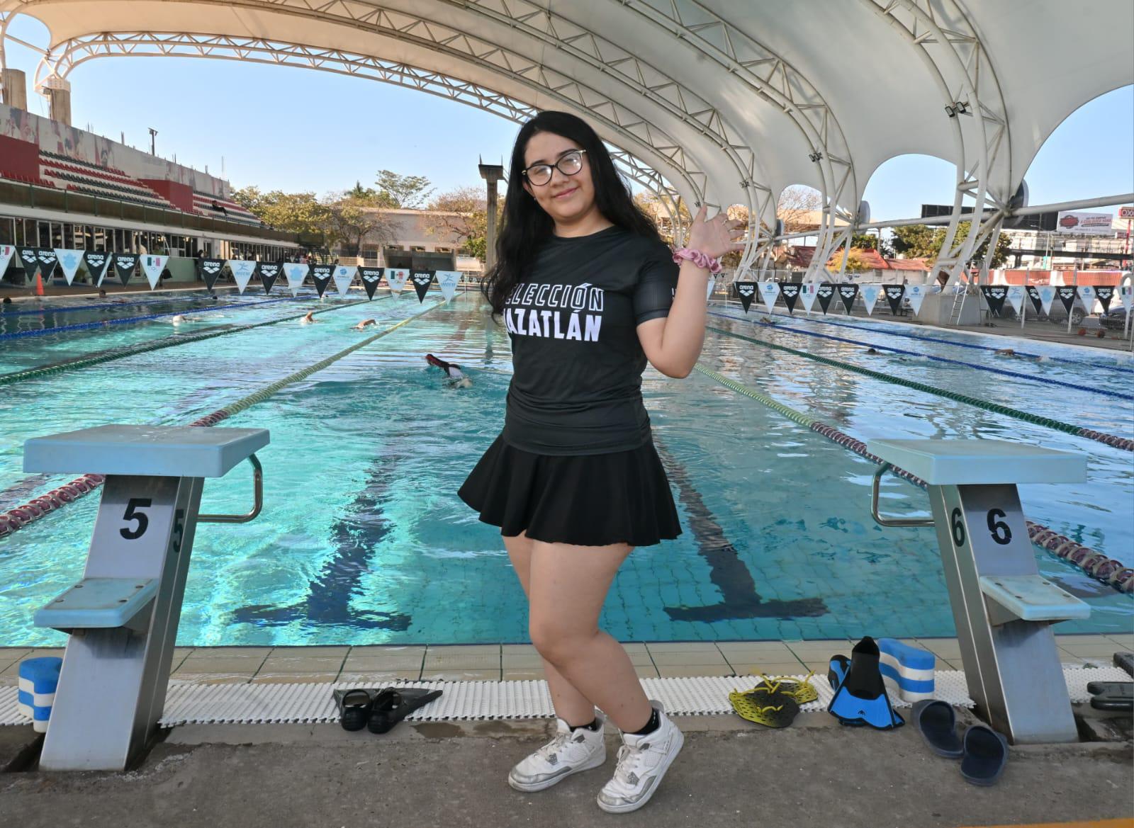 $!Nadadoras mazatlecas ya sueñan con los Parapanamericanos Juveniles