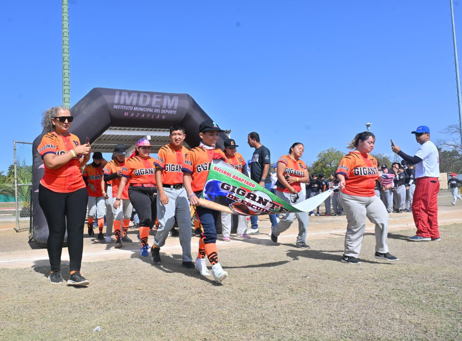 $!Torneo de Beisbol Adaptado en Mazatlán impulsa la inclusión y diversión