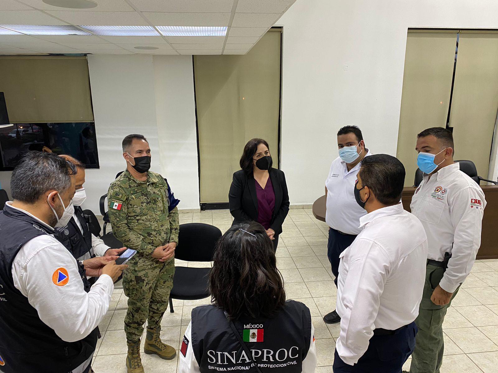 $!Supervisa coordinadora nacional de Protección Civil Arroyo Jabalines, en Mazatlán