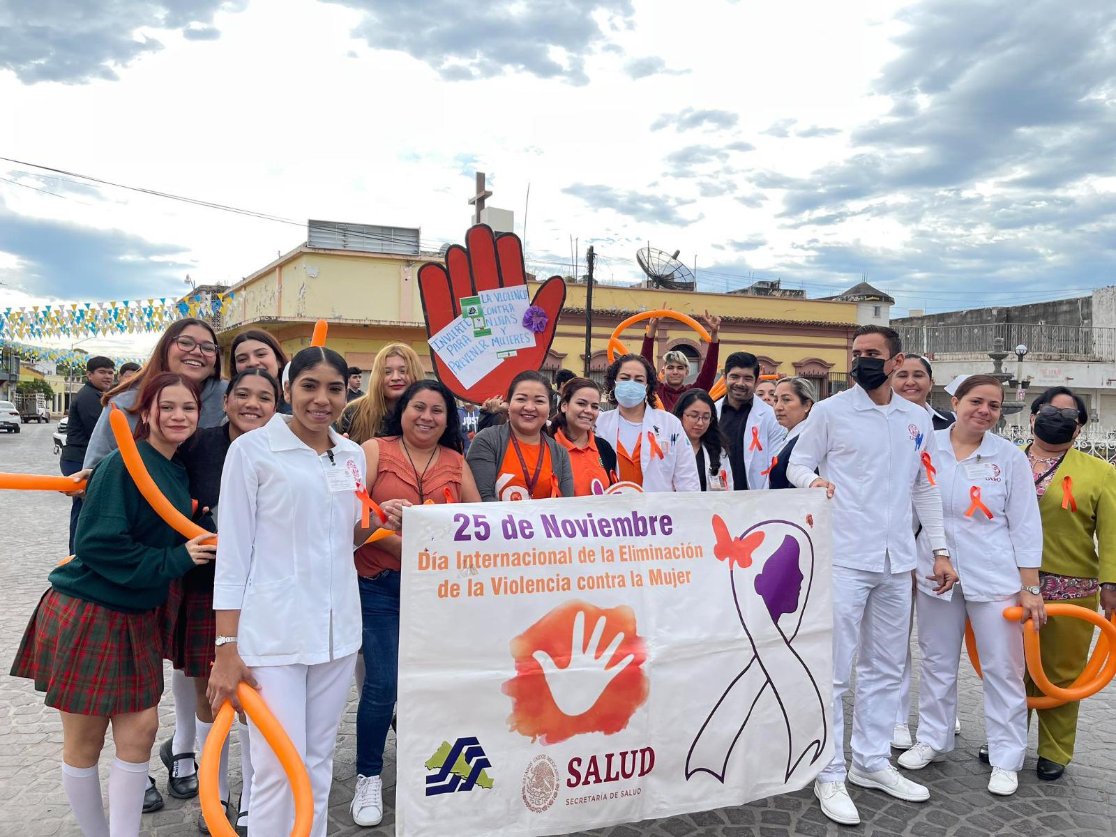 $!En Rosario marchan e inauguran mural contra la violencia a mujeres y niñas