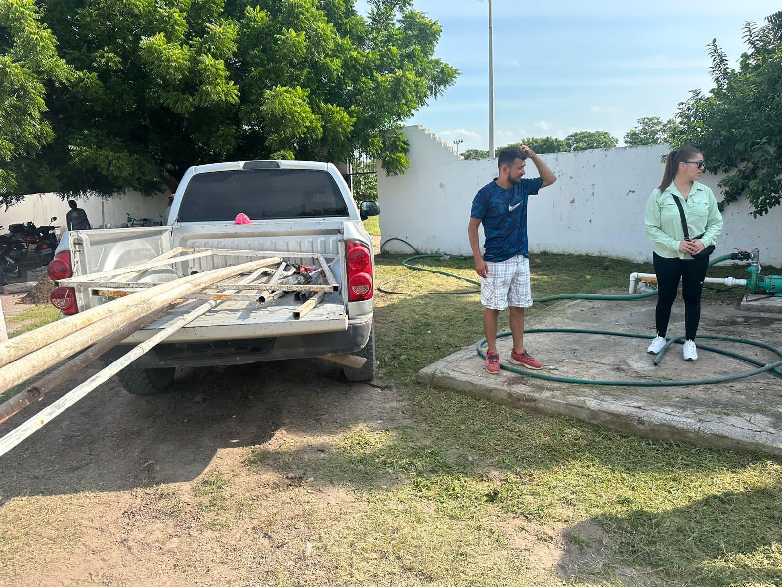 $!Rehabilitan vestidores y drenaje de baños en el ‘Perla Camaronera’