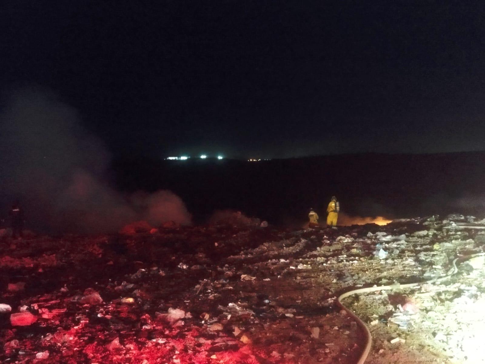 $!Se incendia el Basurón Municipal de Culiacán