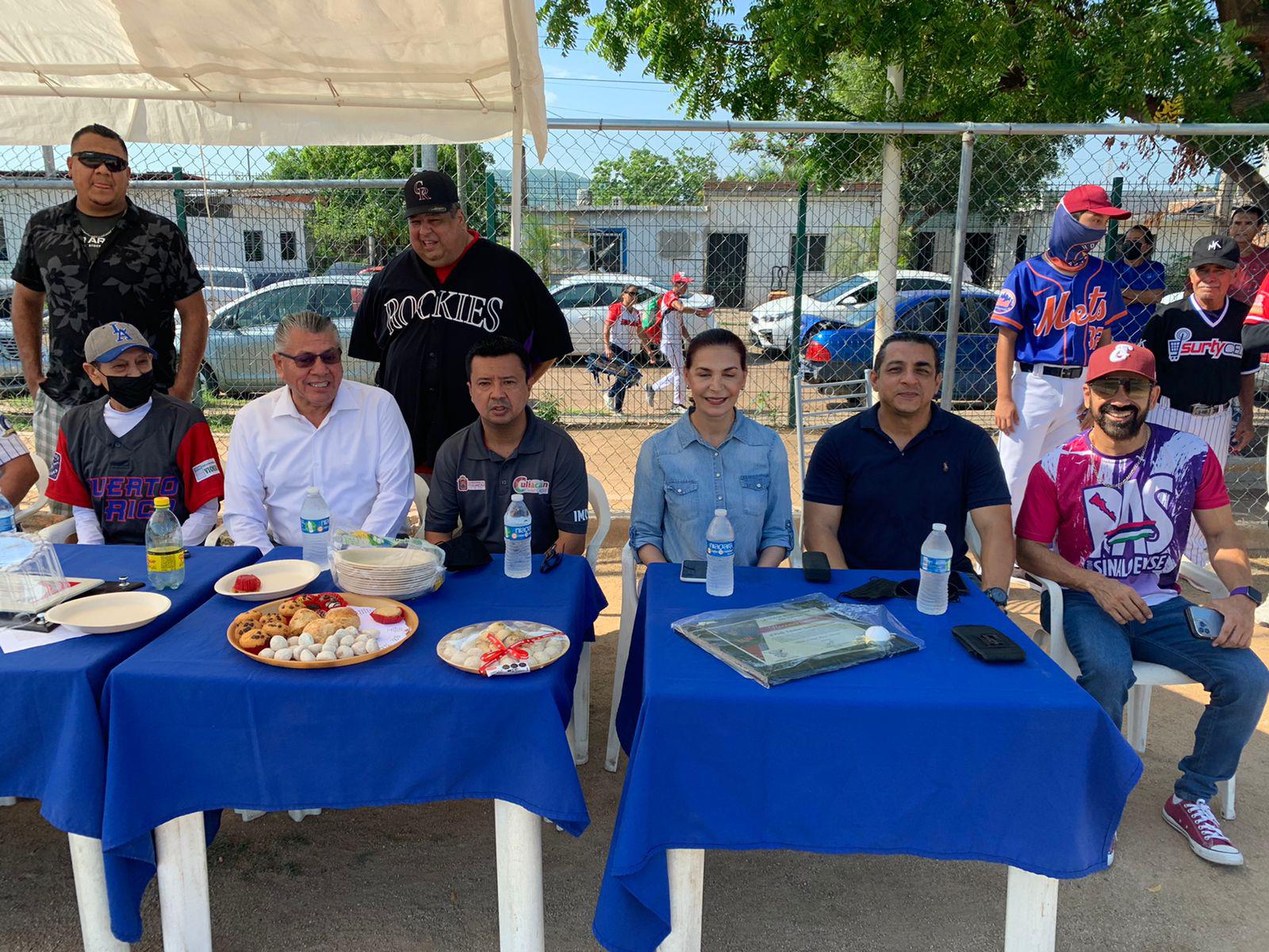 $!Inauguran Liga de Beisbol CNOP en honor a Esteban García Espinoza