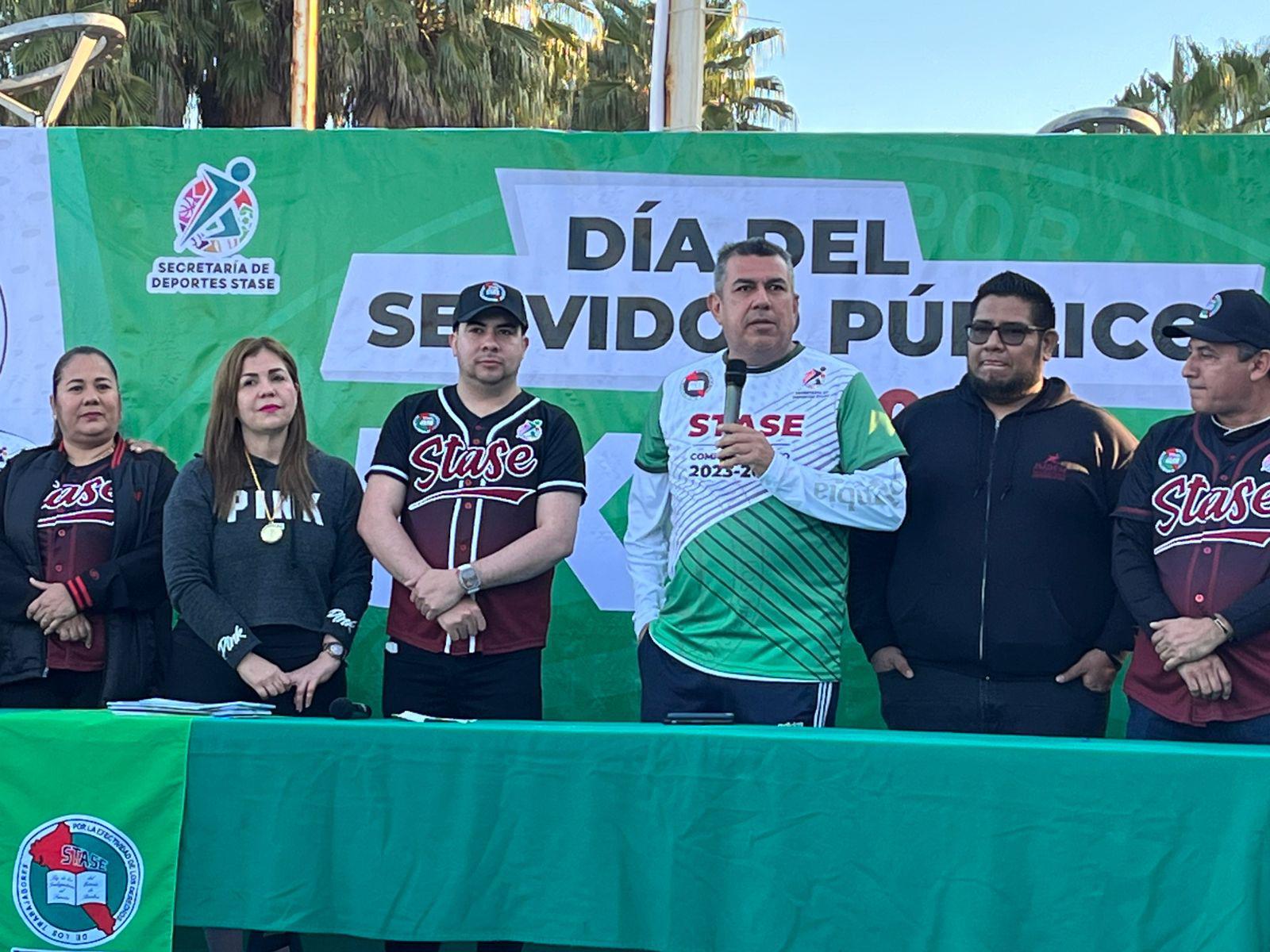 $!Realiza STASE Caminata del Servidor Público en Mazatlán