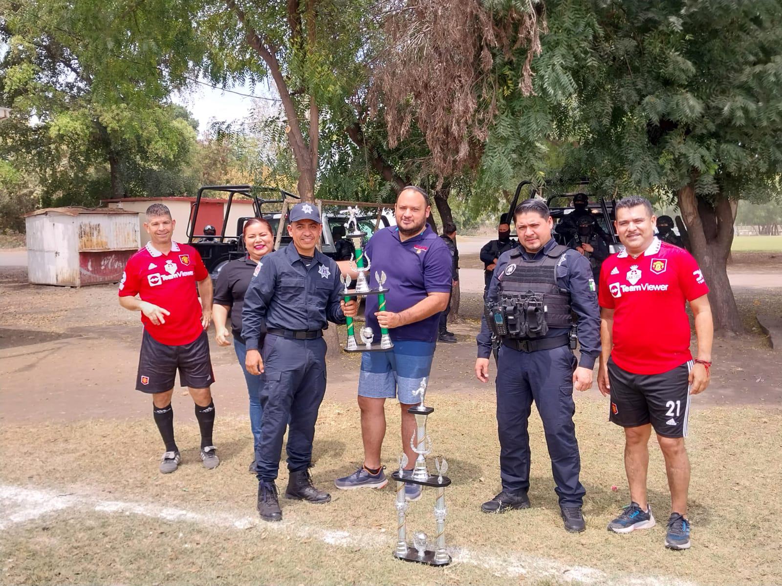 $!Tránsito, campeón del Torneo Relámpago Interpolicías