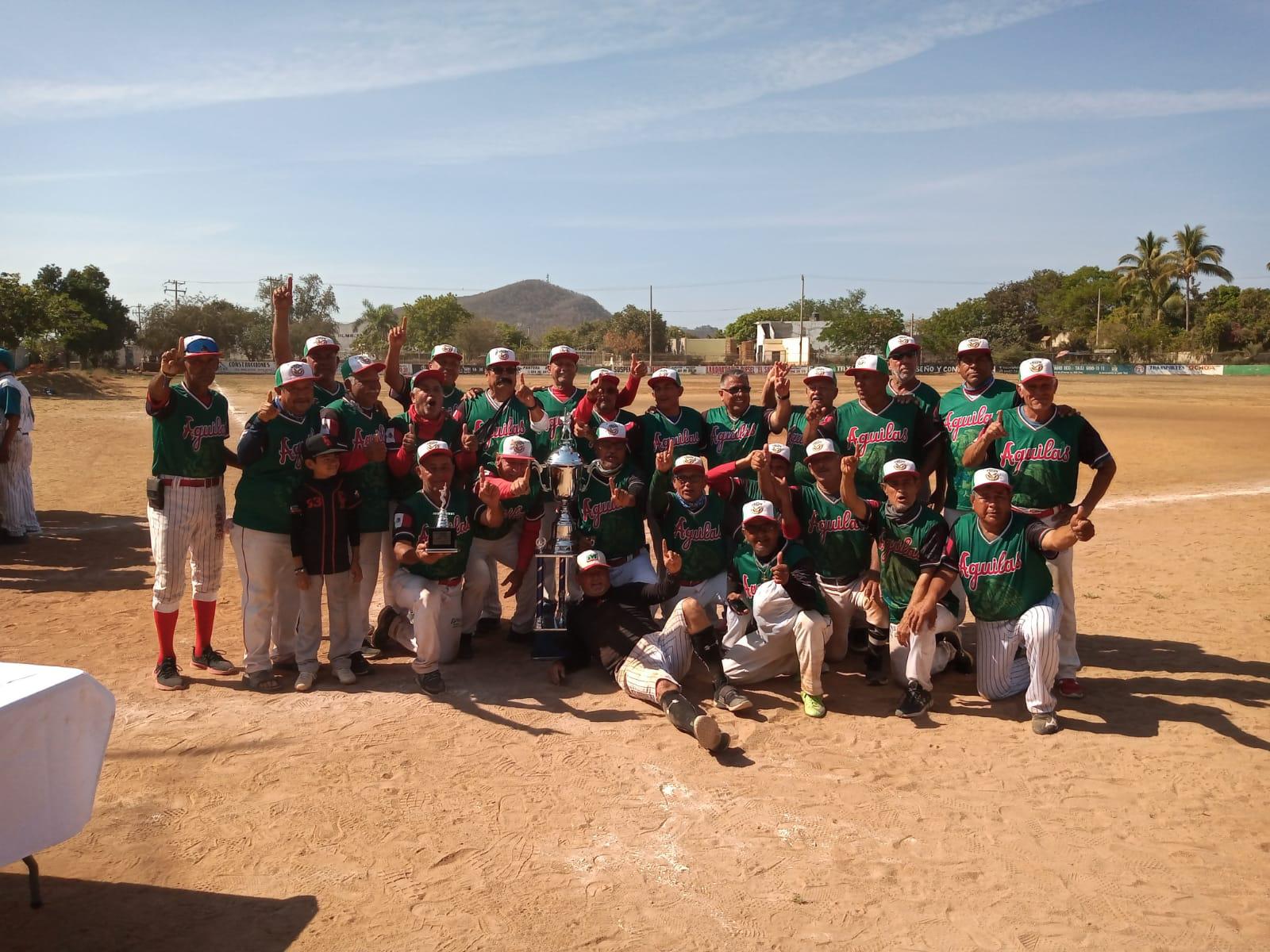 $!Novena sinaloense de Águilas Sembacosin se corona en Nacional de Beisbol