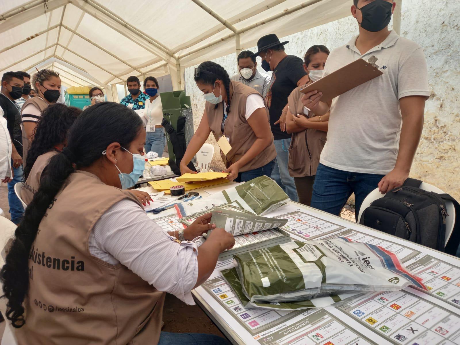 $!Escuinapa empieza conteo ‘voto por voto’ por la Presidencia Municipal