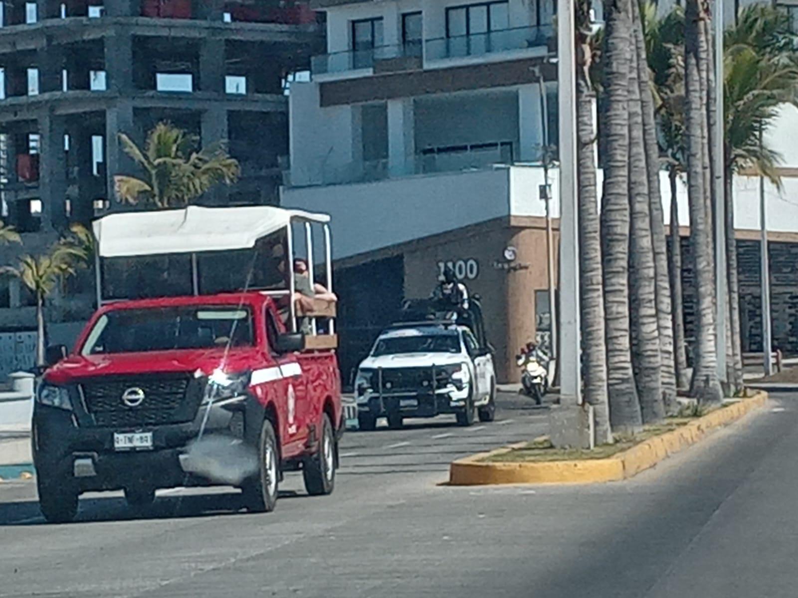 $!Elementos de la Guardia Nacional refuerzan seguridad en la zona urbana de Mazatlán
