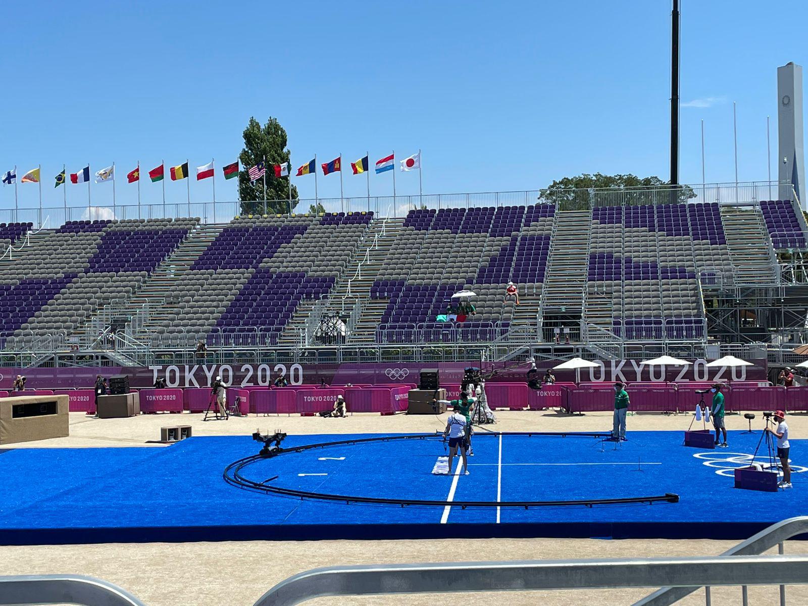 $!Alejandra Valencia ilusiona y consigue su pase a octavos de final en tiro con arco en Tokio 2020