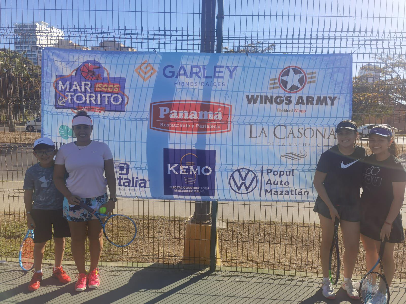 $!Dupla Collantes-Prieto suma primera victoria en Torneo de Tenis Garley