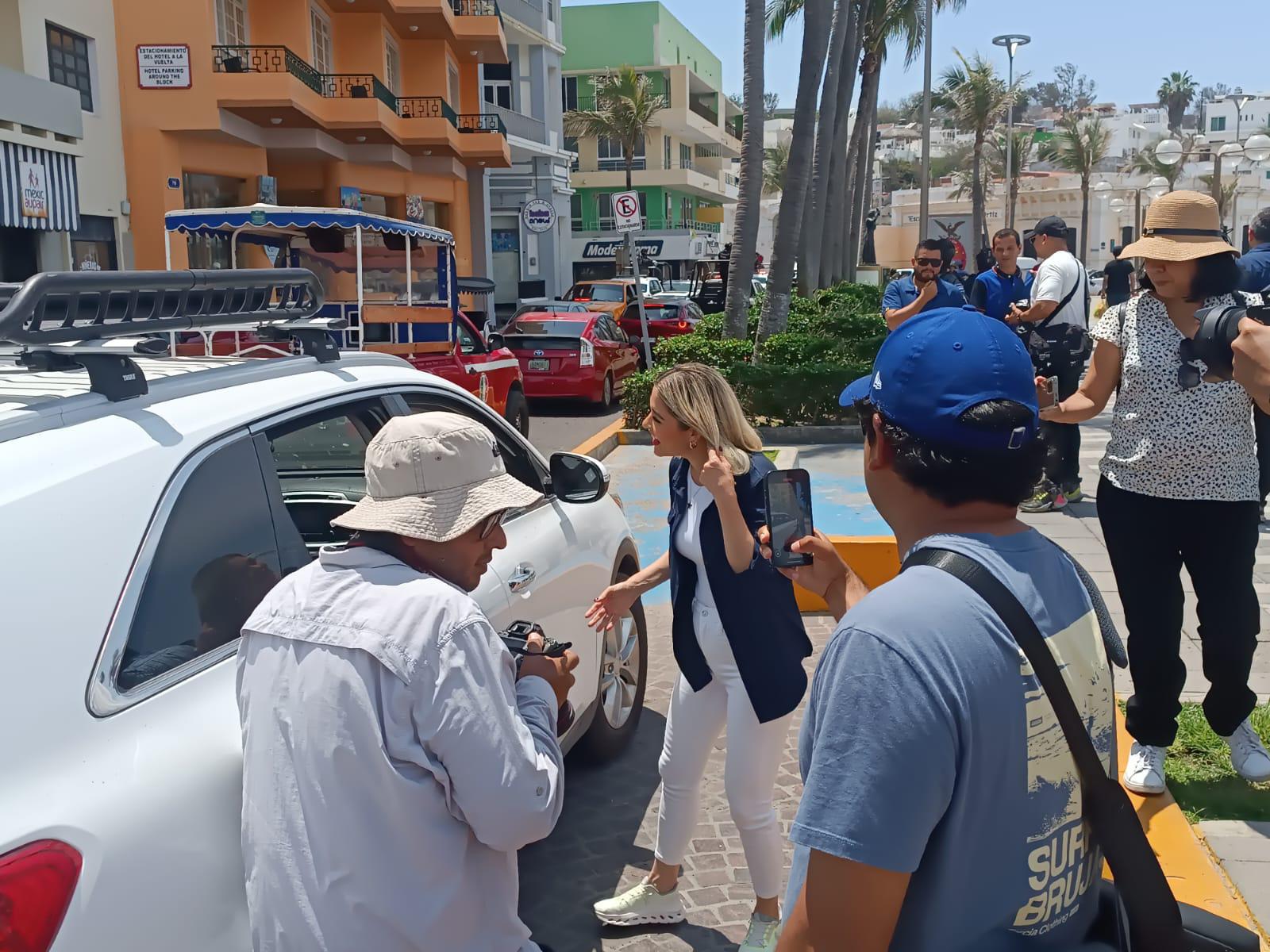 $!Supervisan autoridades zona de playas y áreas turísticas de Mazatlán
