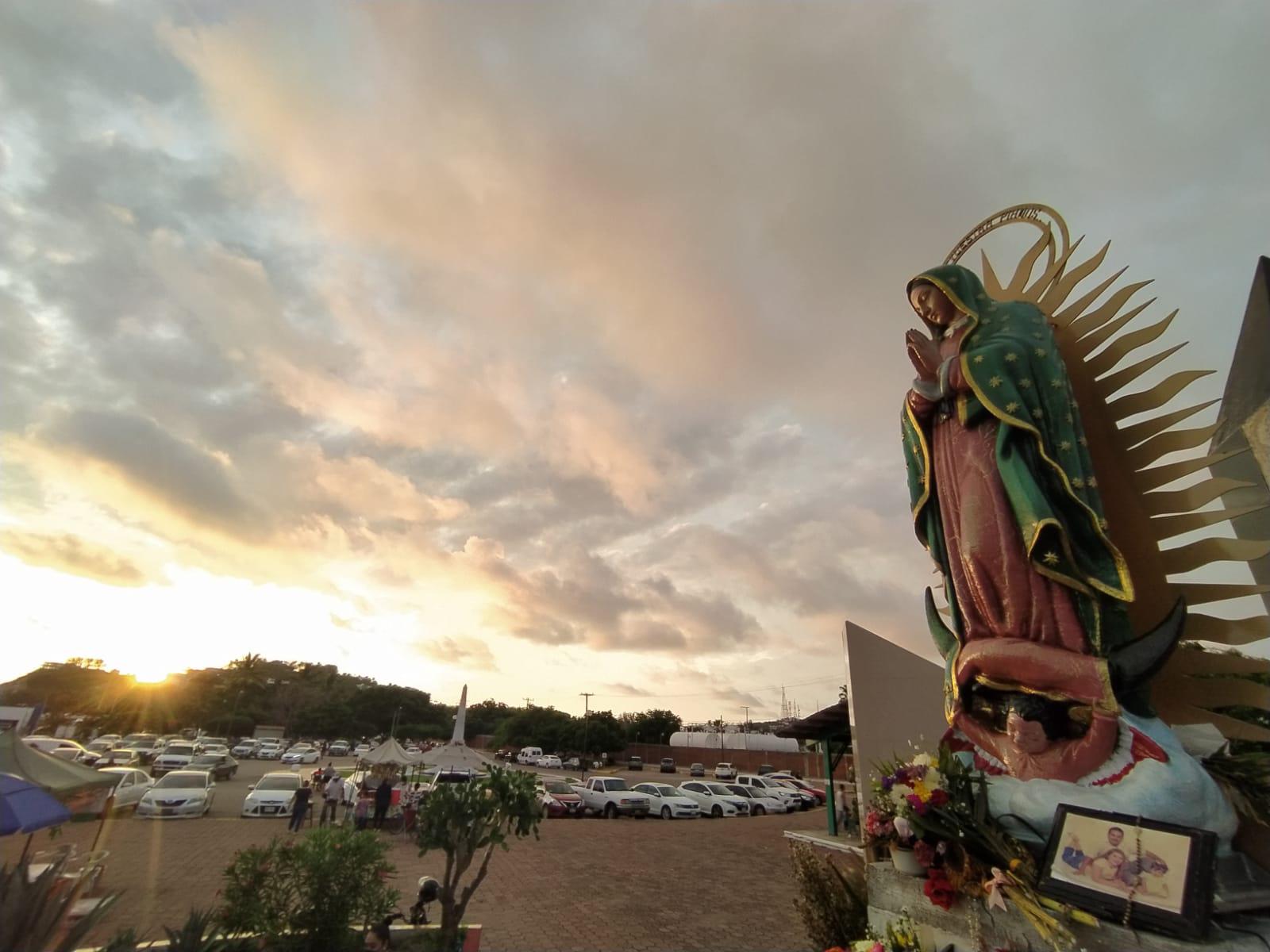 $!En lugar se encuentra la estatua de una virgen, llamada Virgen de La Puntilla.