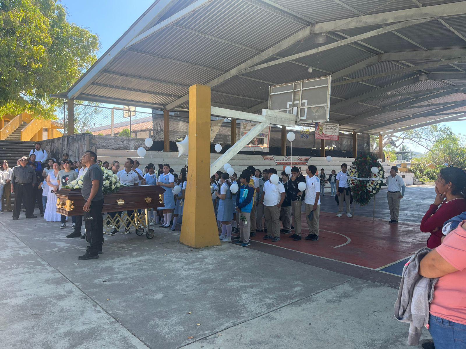 $!Realizan último pase de lista y homenaje en honor a Rodrigo en su escuela