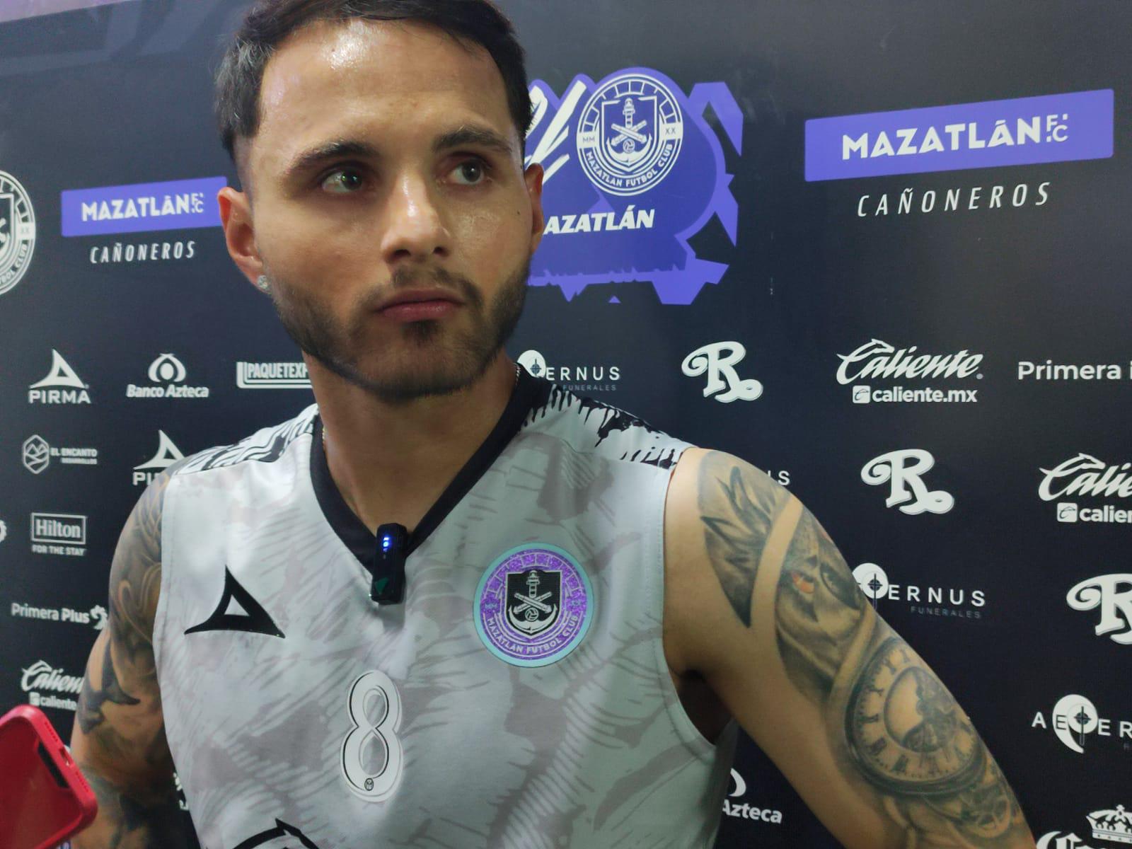 $!Josué Colmán, feliz por regresar a la actividad con Mazatlán FC
