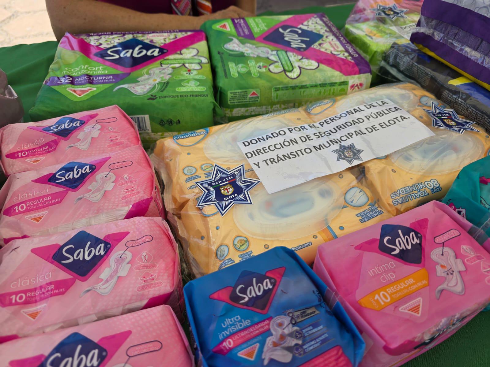 $!Immu Elota instala centro de acopio como parte de la campaña ‘Menstruación Digna”