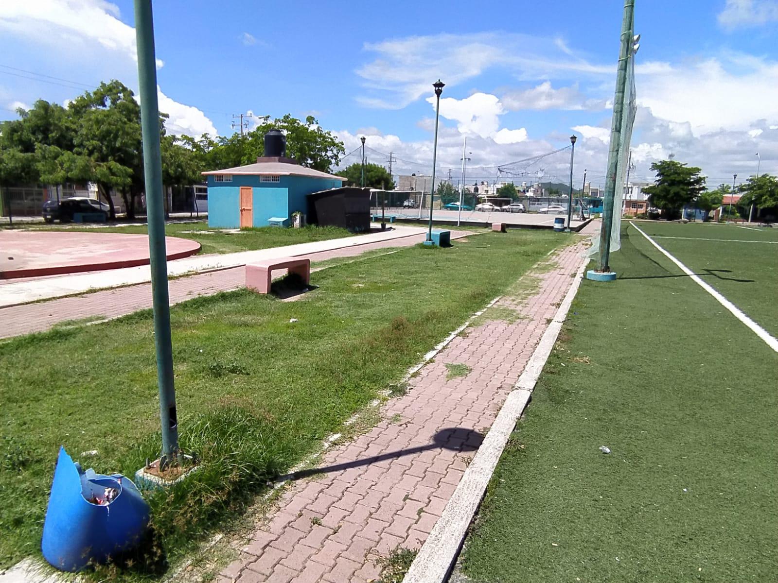$!Unidad Deportiva de San Joaquín.