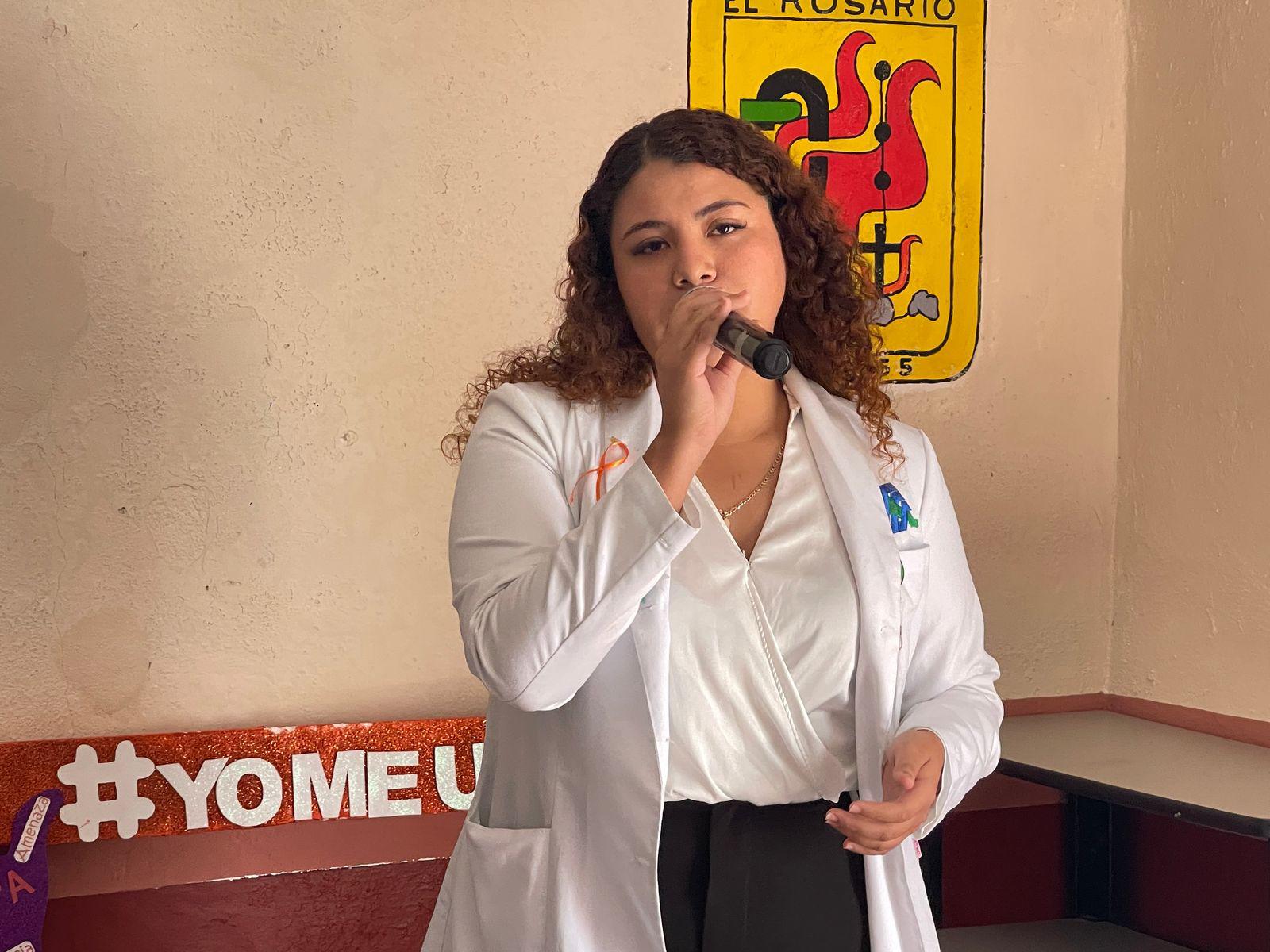 $!Autoridades municipales y de Salud promueven la prevención del cáncer cervicouterino en Rosario