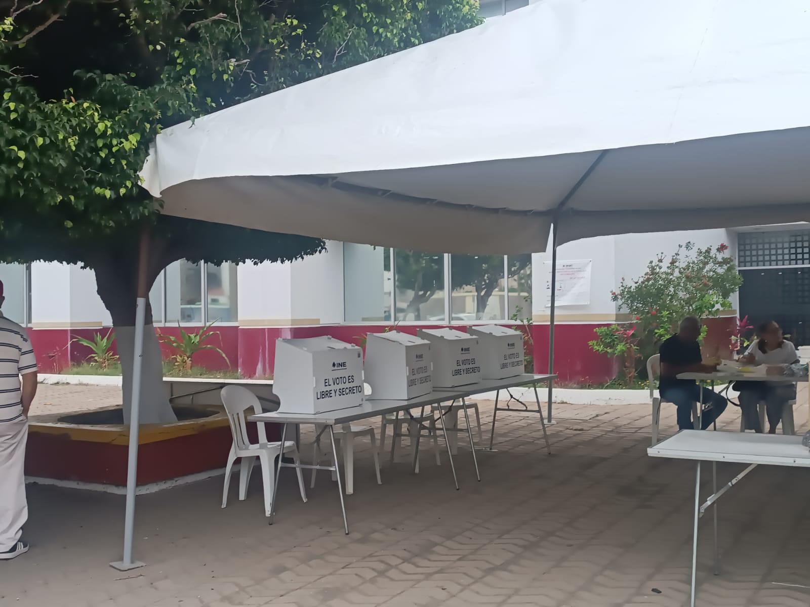 $!Instalan casilla especial de elección judicial en Conapesca