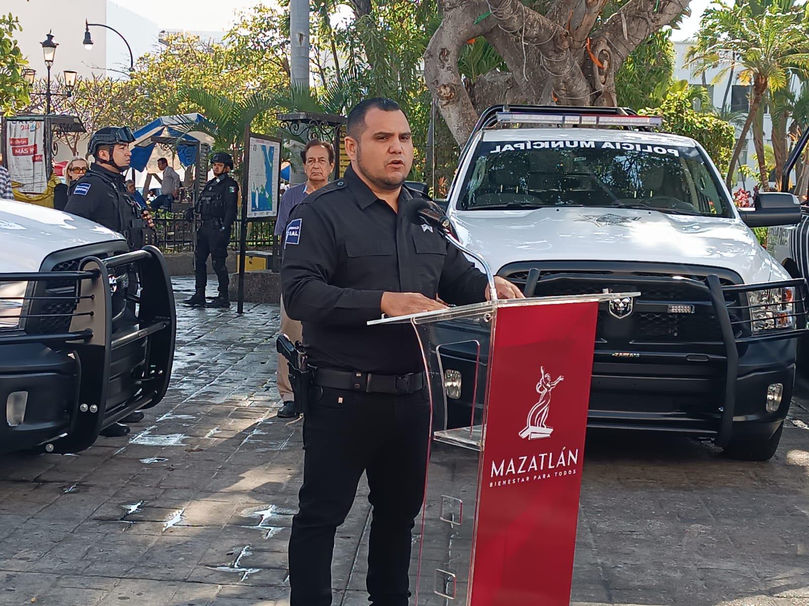 $!Entregan 10 nuevas patrullas a la Policía Municipal de Mazatlán