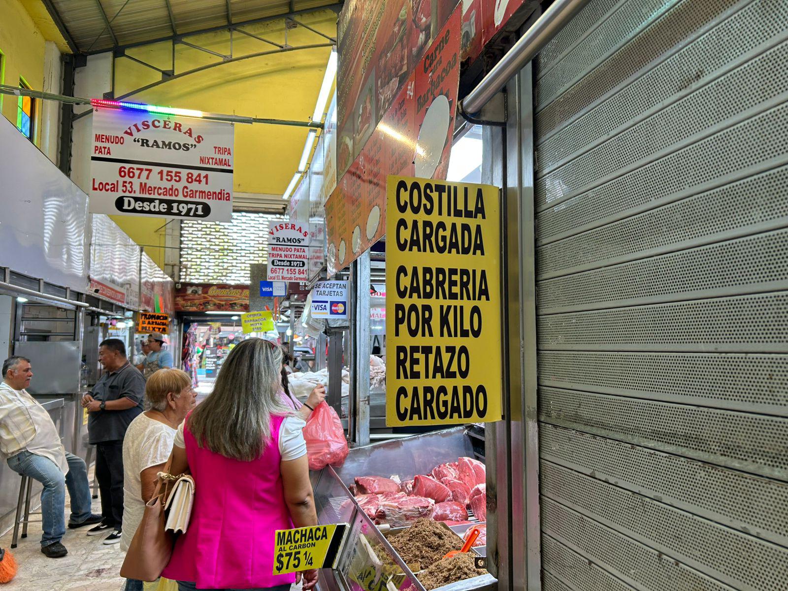 $!Sube en Culiacán hasta $40 pesos el kilo de carne de res por sequía
