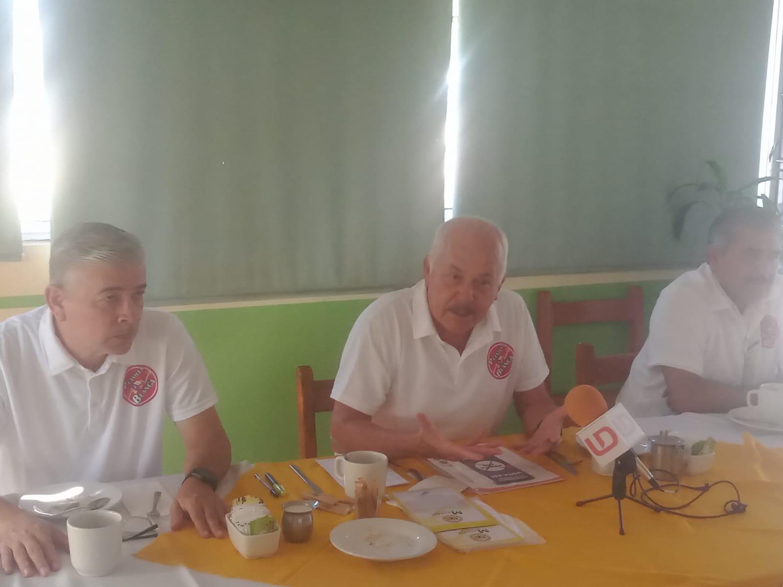 $!Presenta Planilla Blanca plan de trabajo para presidencia del Muralla