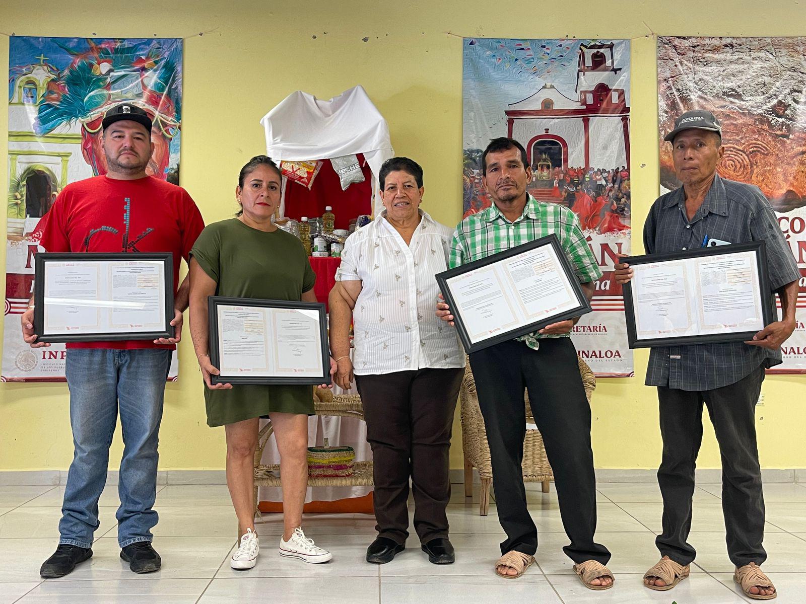 $!Cuatro comunidades de Rosario reciben certificación como pueblos indígenas