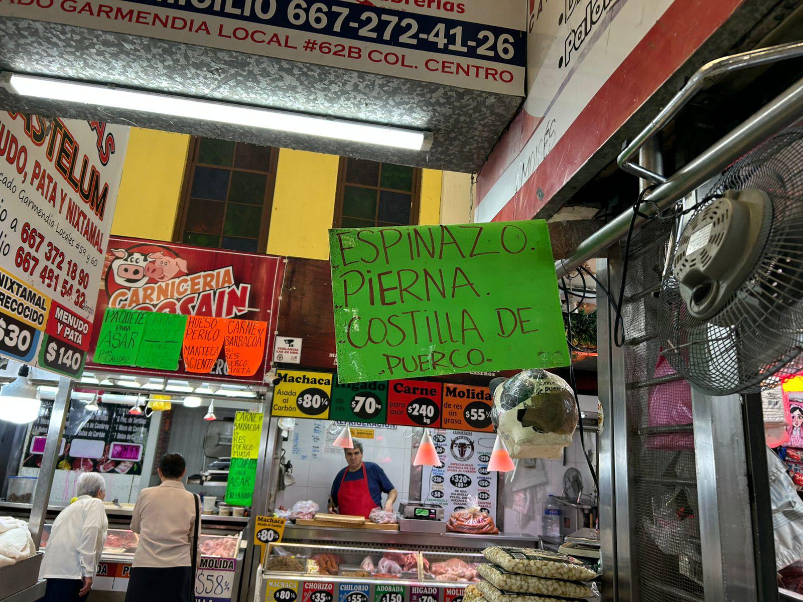 $!Sube en Culiacán hasta $40 pesos el kilo de carne de res por sequía