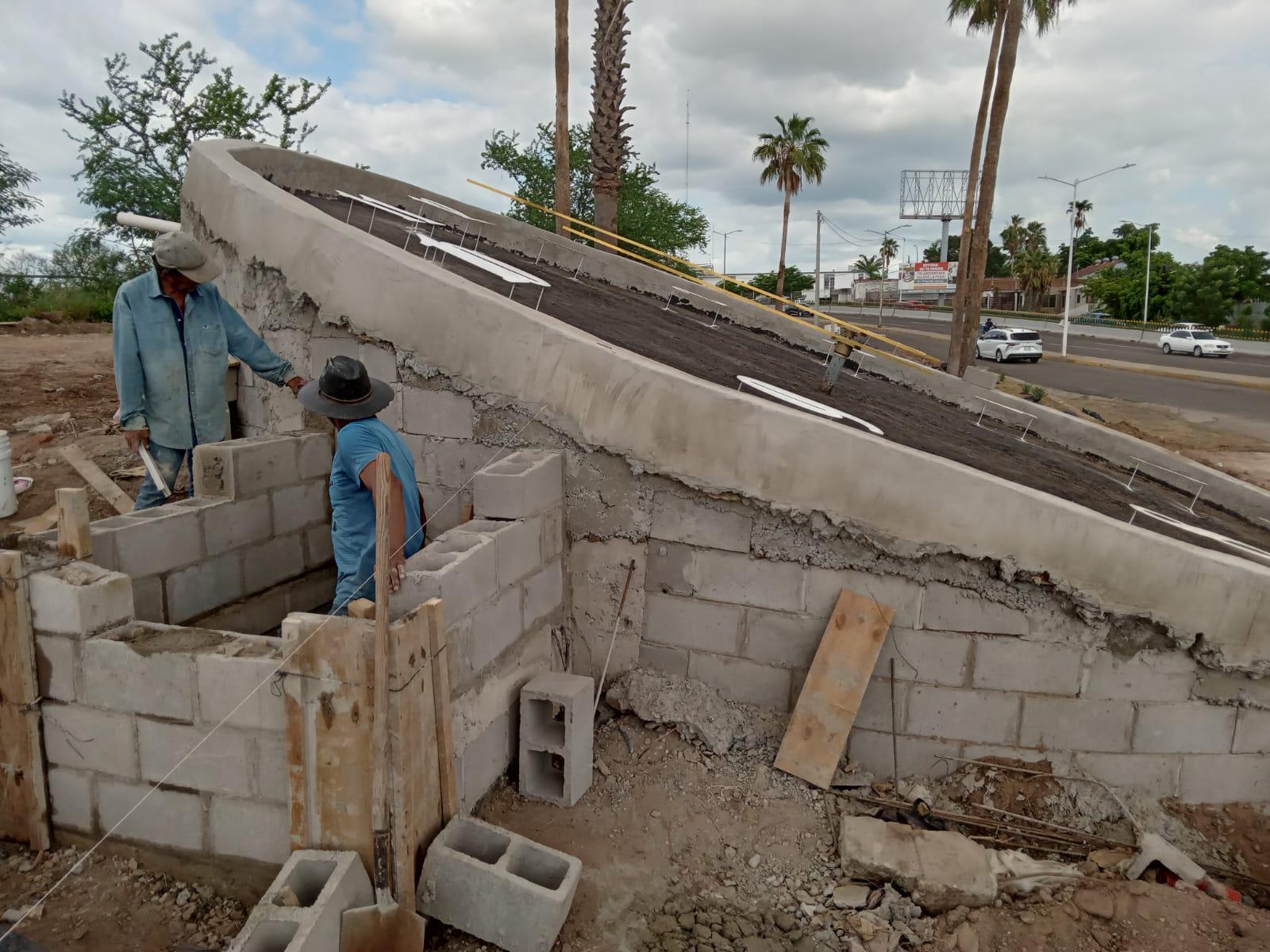 $!Tendrá Culiacán un reloj floral de 10.4 metros de diámetro; ya se pueden ver los avances