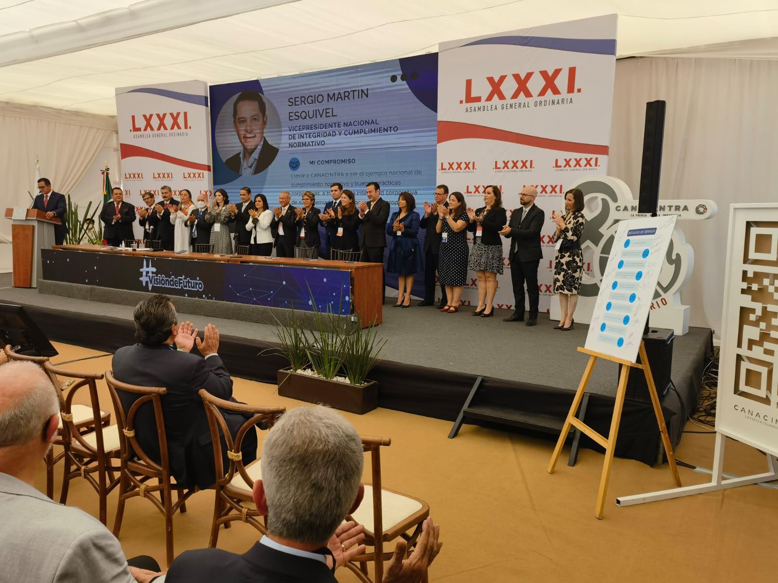$!Se integra Helena Larsen a dirigencia nacional de Canacintra