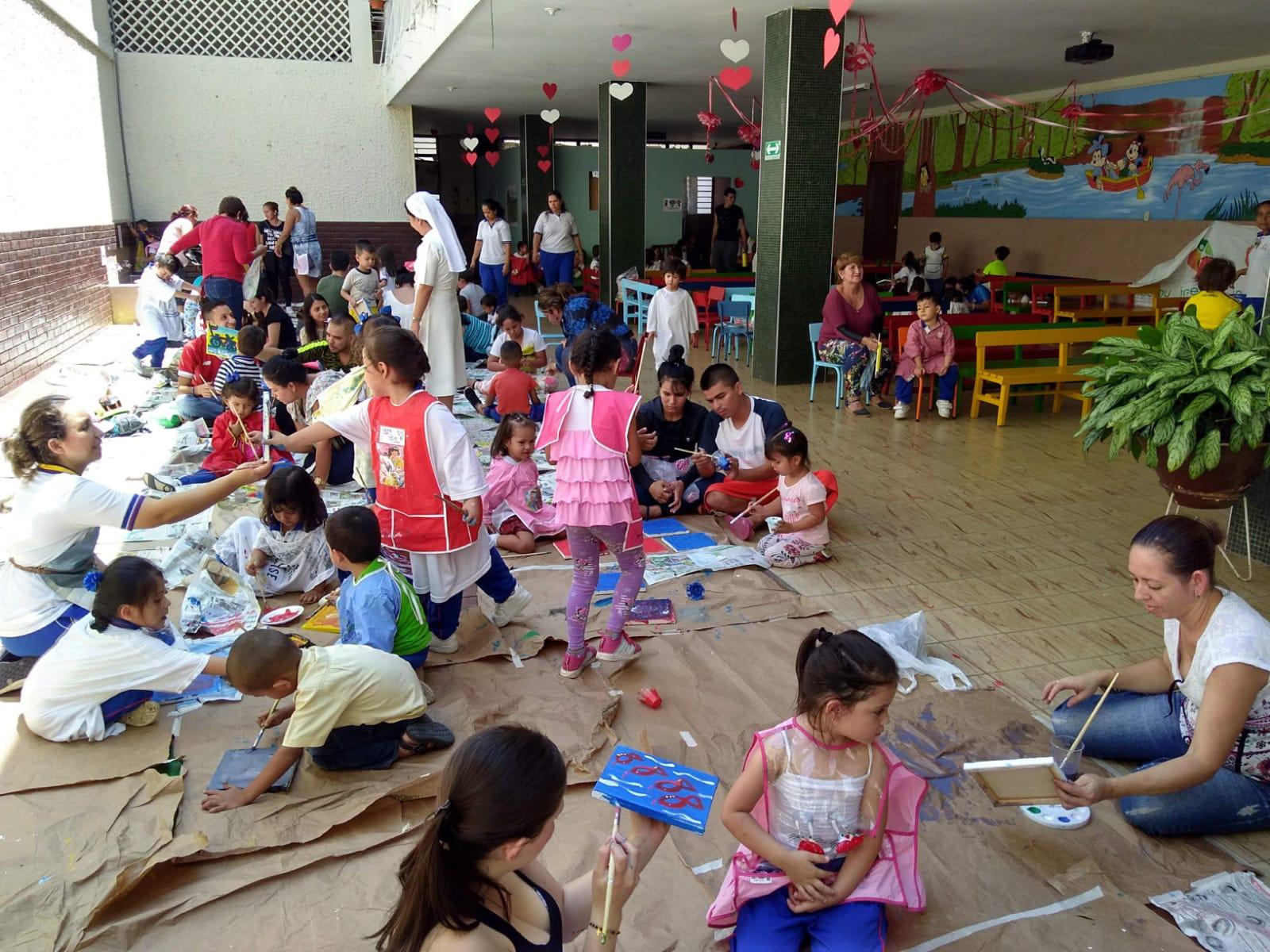 $!En el proyecto participan niños, con sus obras.