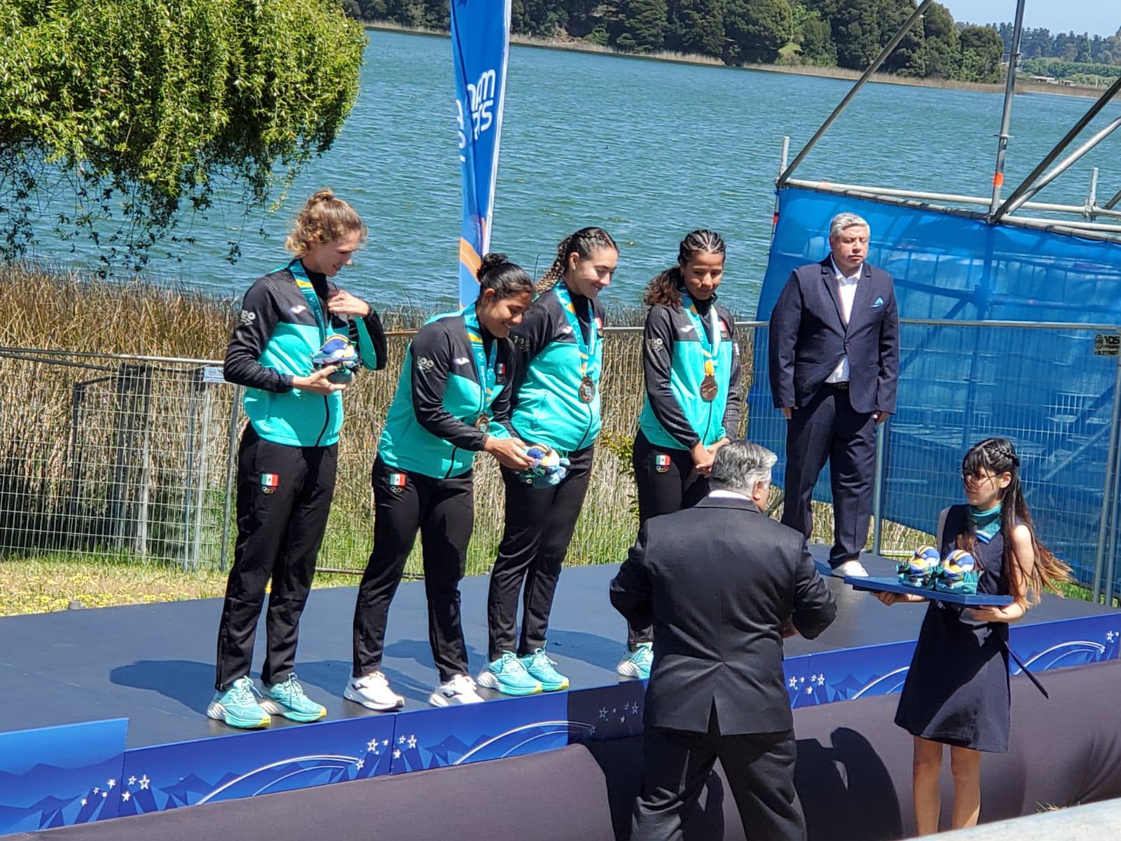 $!México consigue oro y bronce en remo, en Santiago 2023