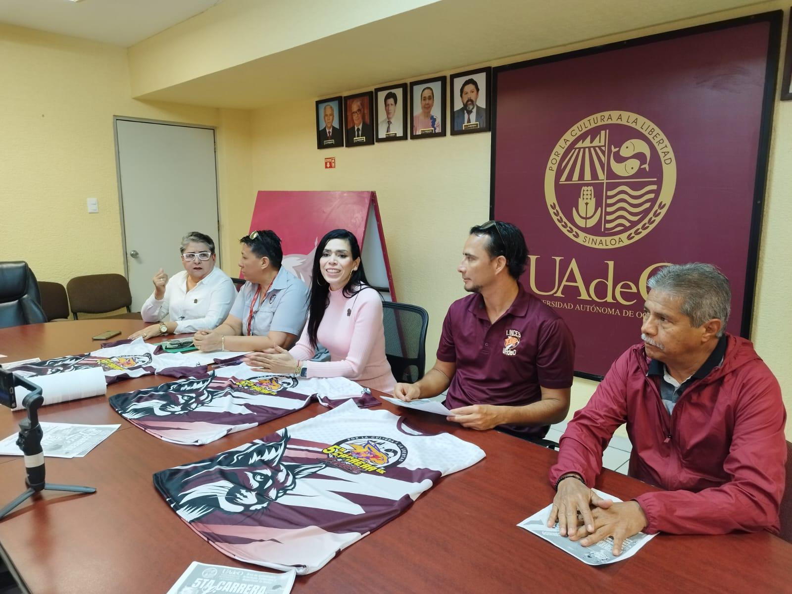 $!Presenta UAdeO nueva edición de la Carrera Lince
