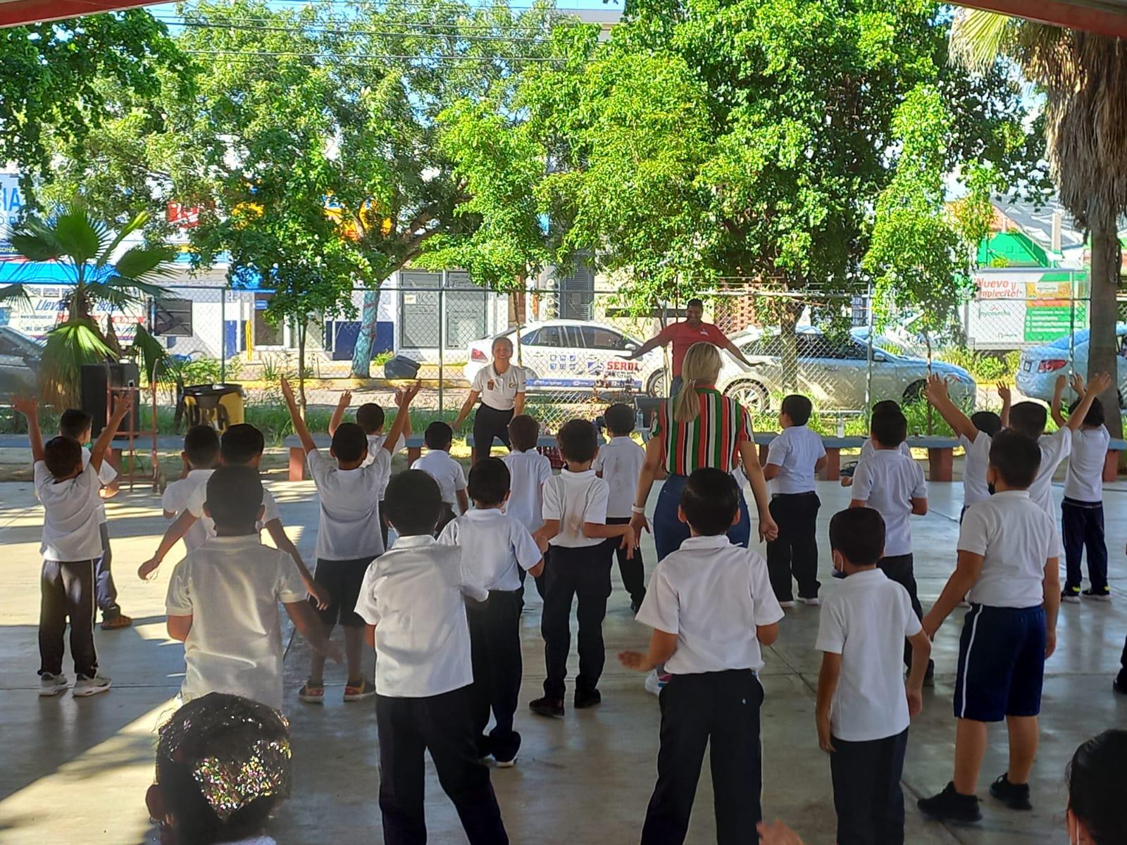 $!Activan a niños de la Escuela Primaria Bertha Limón Salazar, en Culiacán