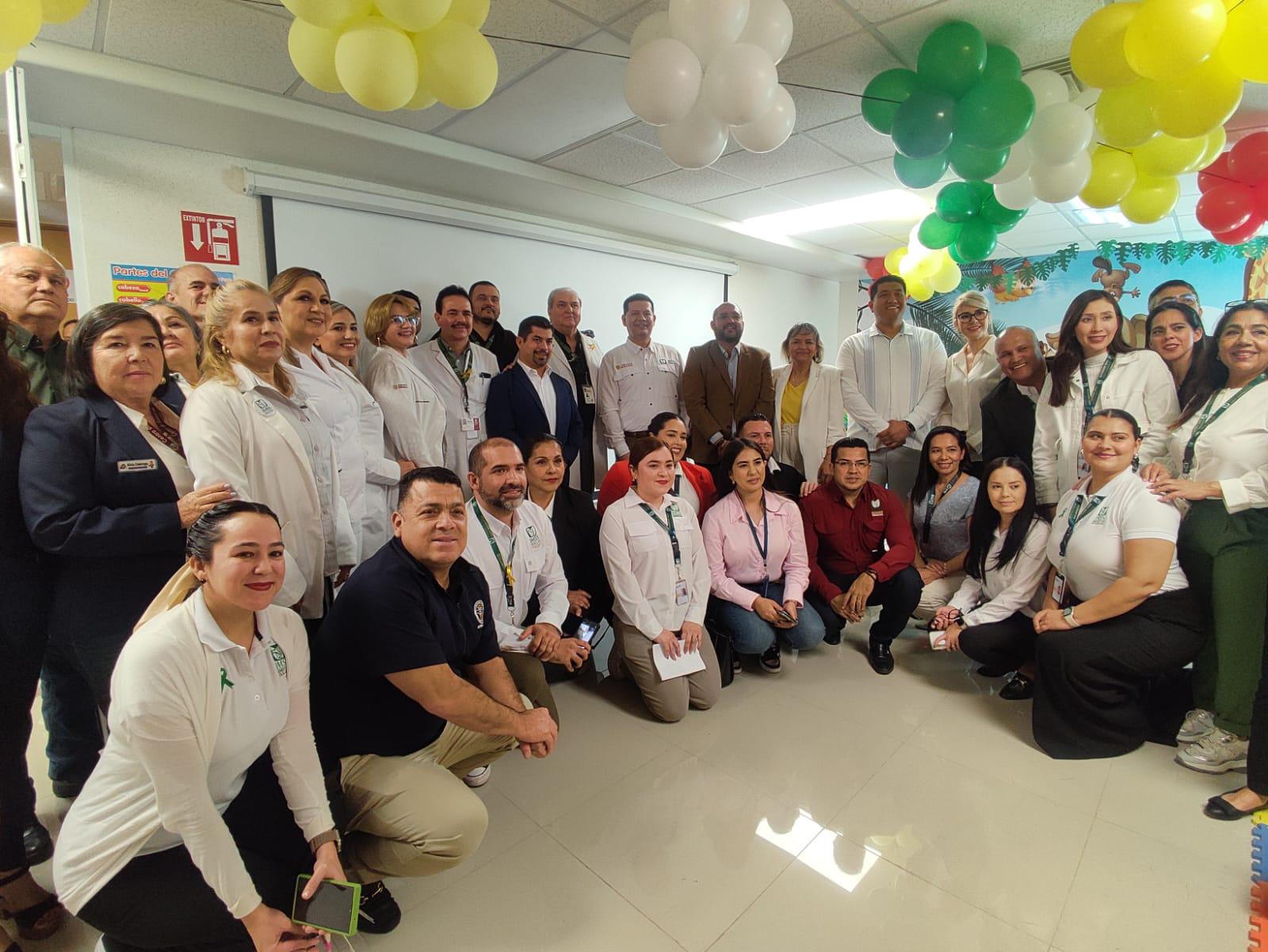 $!IMSS Bienestar inaugura sala de estimulación temprana para niños en Culiacán