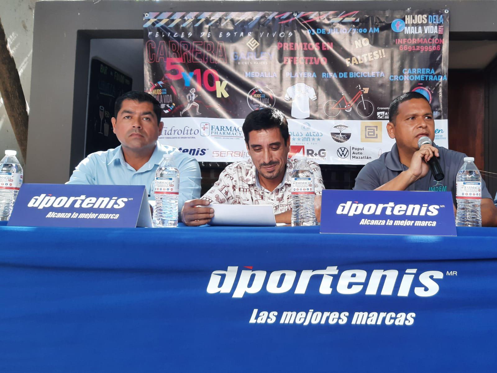 $!Presentan Hijos de la Mala Vida carrera de 5K y 10K ‘Felices de estar vivos’