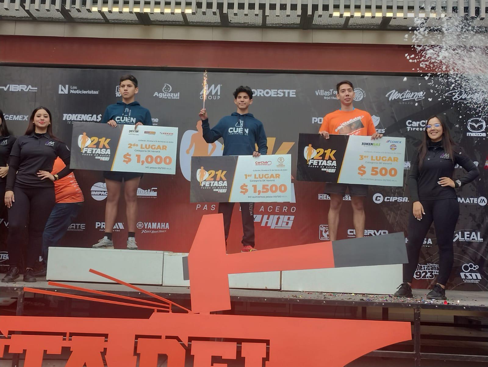 $!Hermanos keniatas dominan el Medio Maratón Fetasa ‘Pasos de Acero’ 2024